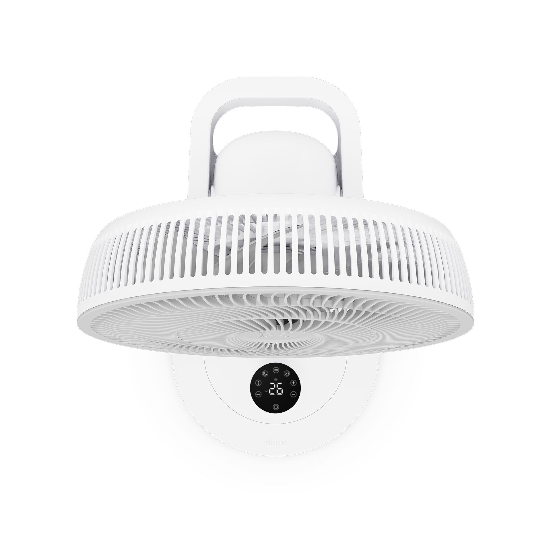 deckeventilator, deckenschutz, wandmontage?, weiß, digitalesDisplay