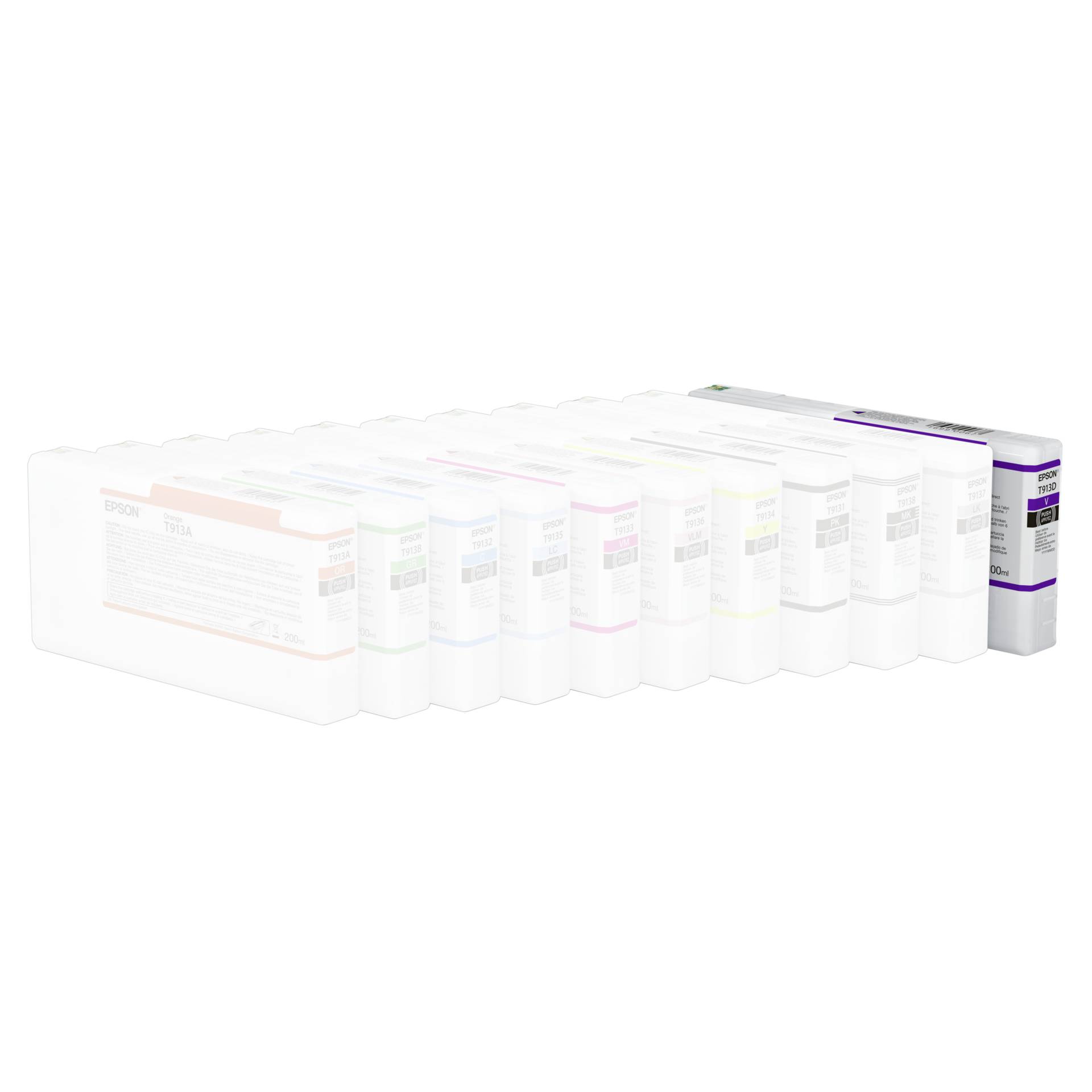 Epson Tintenpatrone violett  T 913 200 ml              T 913D