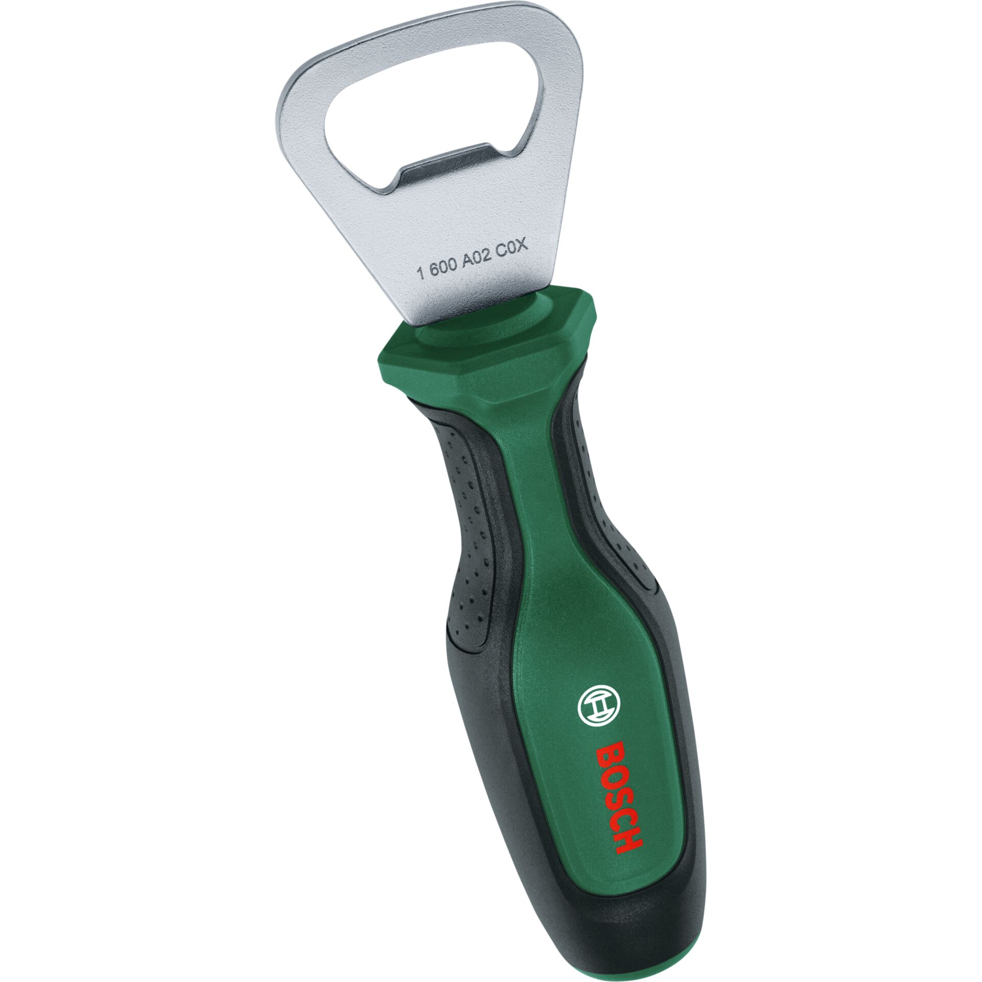 Öl-Entgrater, Flaschenöffner, Werkzeuggriff, Griff mit Gummi, Bosch-Tool