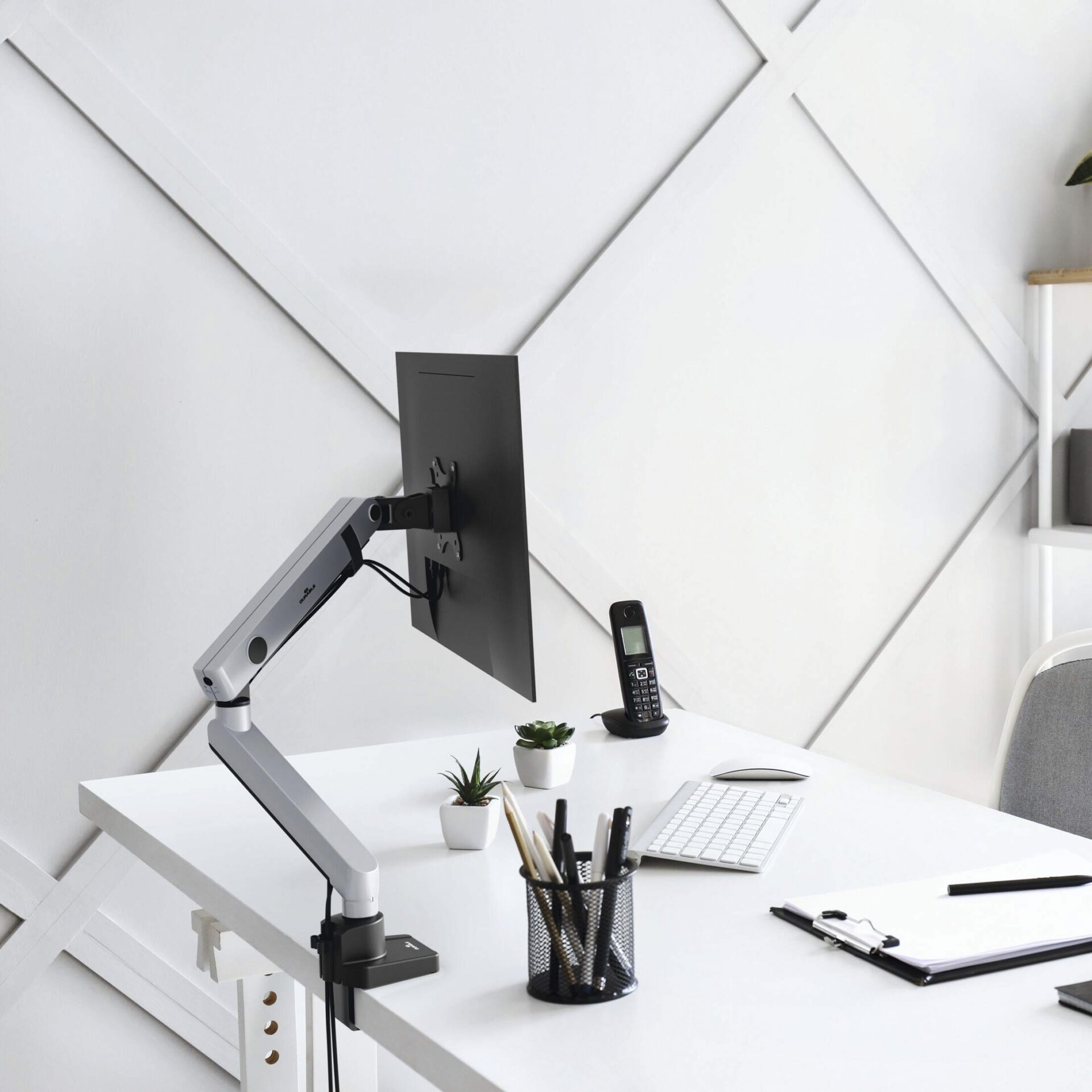 Moebel, Tabelle, Schreibtisch, Computer-Tastatur, Lampe