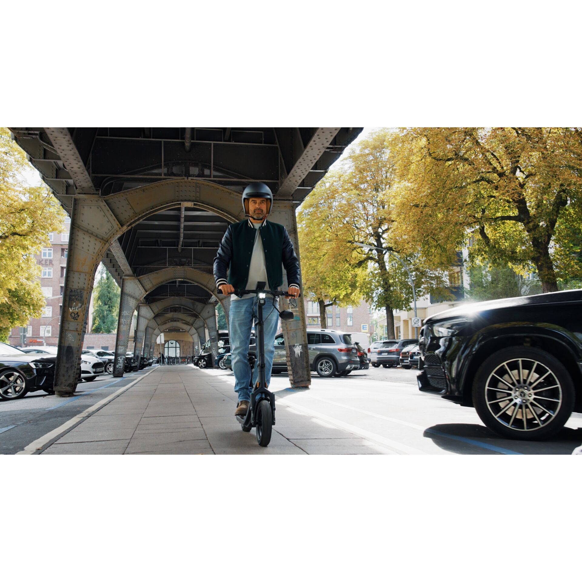 E-Scooter, Transport, Fahrzeug, Roller, Hosen