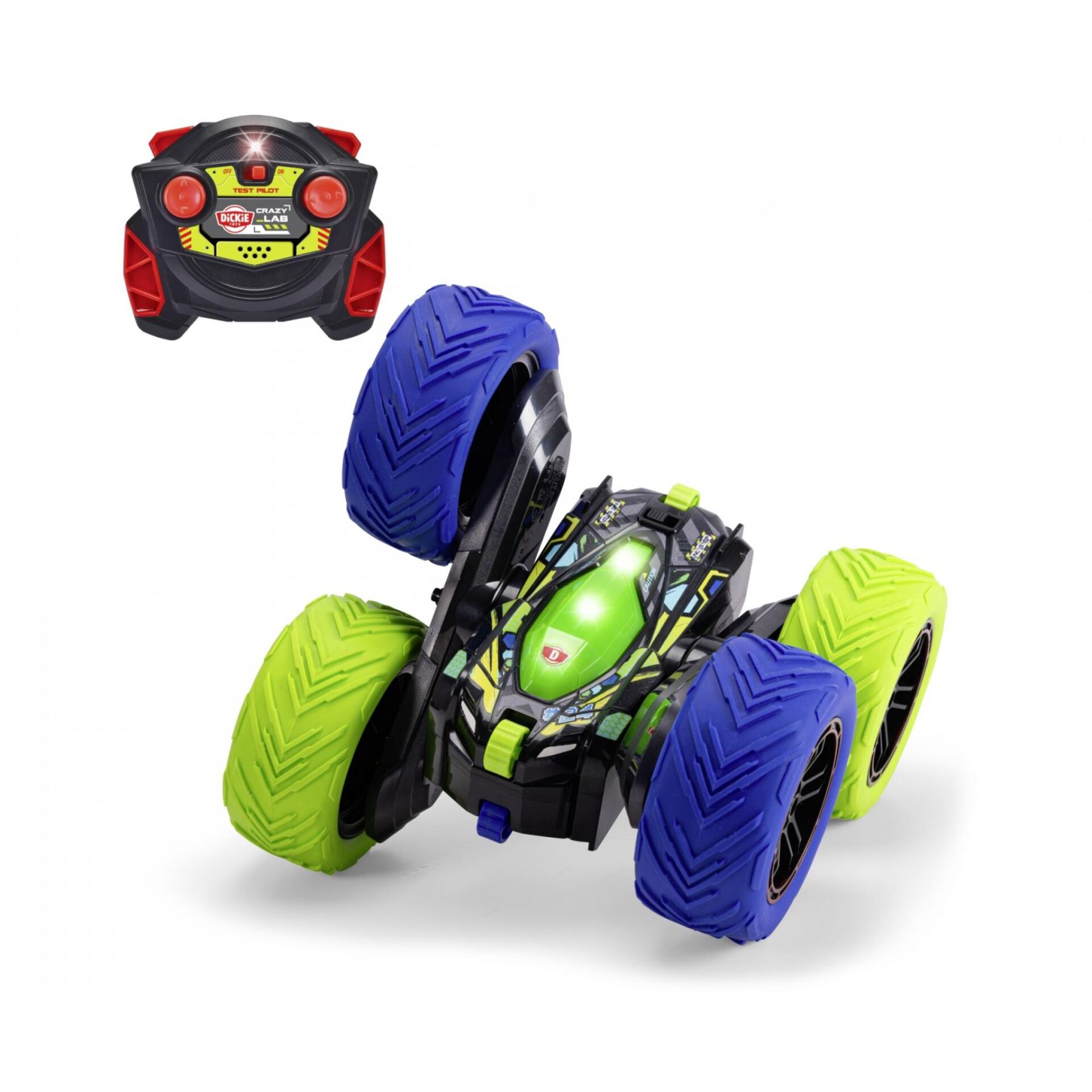 Ferngesteuertes Auto, Rennwagen, Große Räder, Mit Fernbedienung, LED-Licht