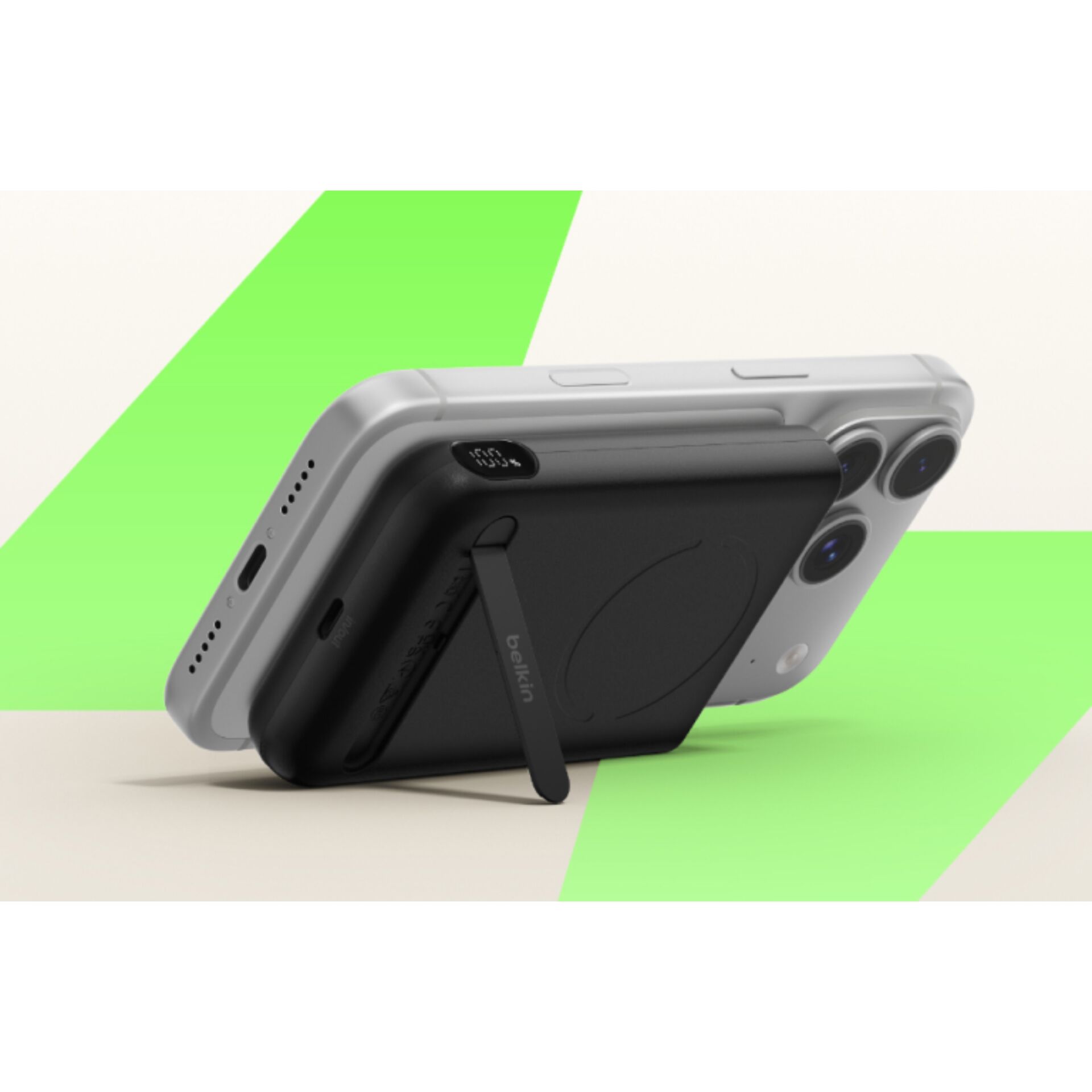smartphone, case, Magnetic stand, Dreifachkamera, Kabelloses Laden
