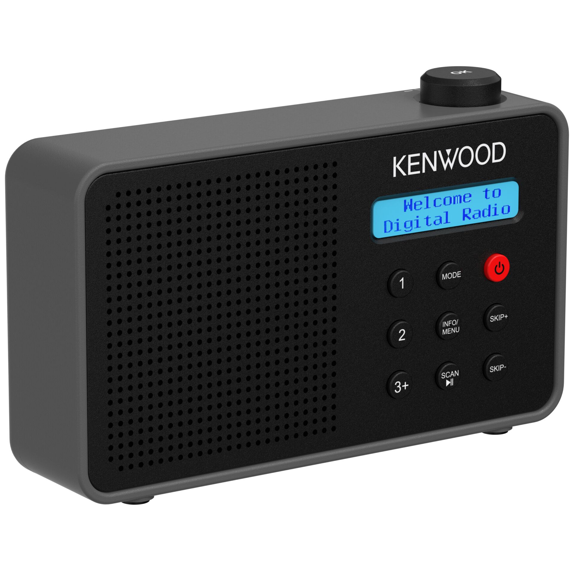 Radiowecker, Digitalradio, Kenwood, Lautsprecher, Tastenfeld