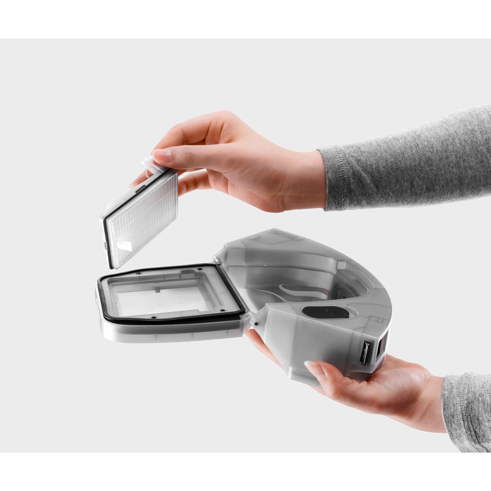 Kassette, Solar, Handheld, Vakuum, Solarbetriebenes Ladegerät, Kassenscanner, Dokumentenkassenscanner, Barcodescanner, USB-Anschluss, Kartenhalter