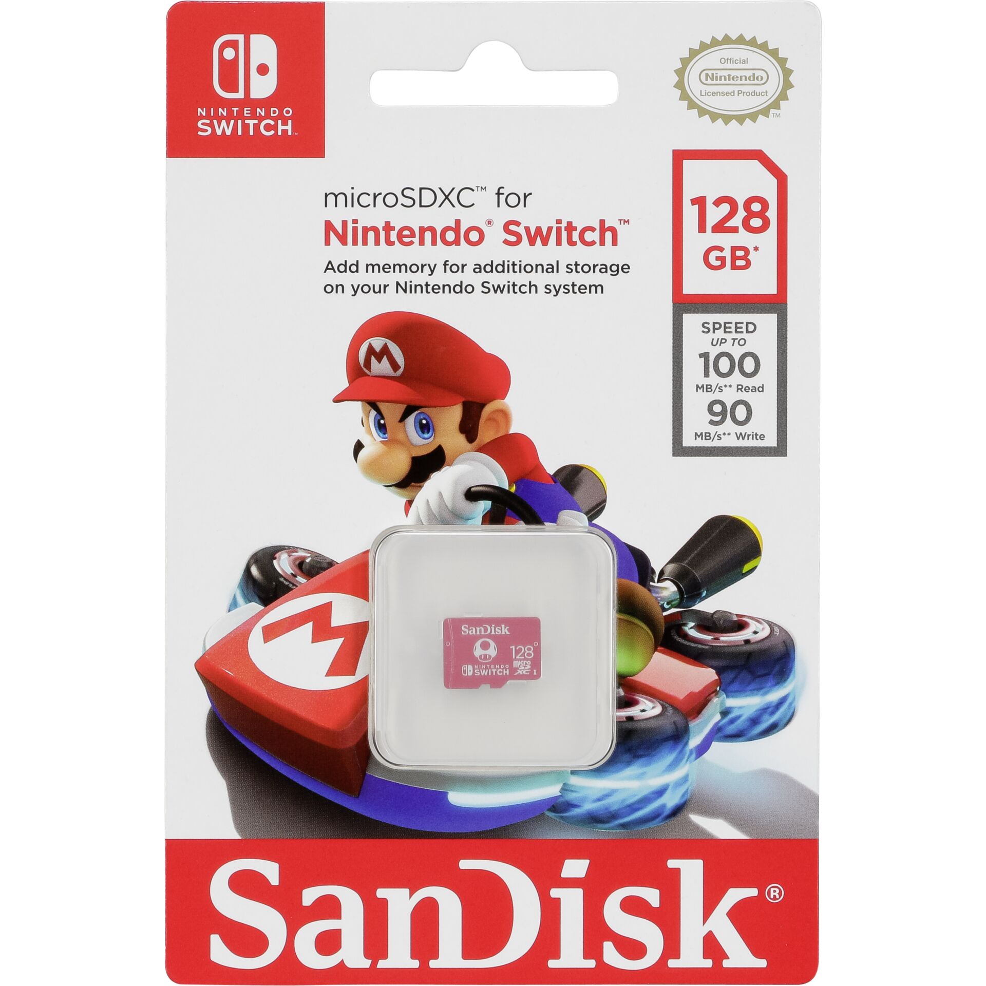 SanDisk MicroSDXC UHS-I    128GB  Nintendo Switch