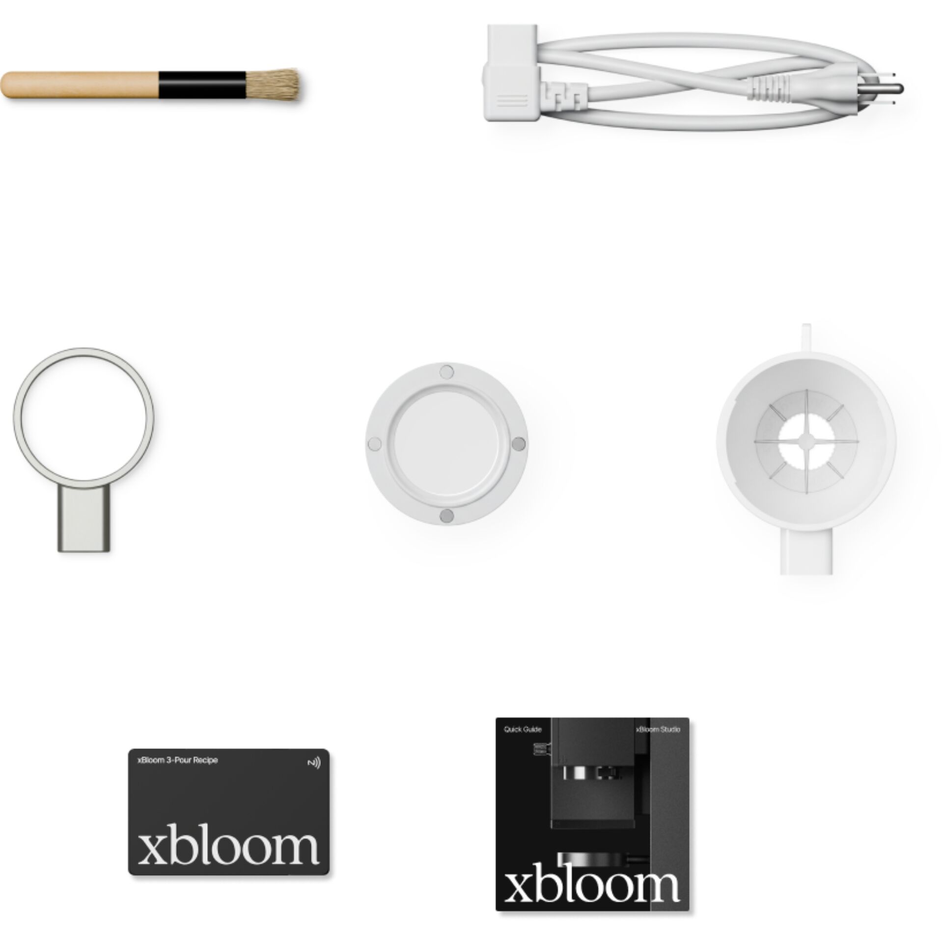 Make-up-Pinsel, Kabel, Rundlicht-Zubehör, Runde Halterung, Xbloom-Set