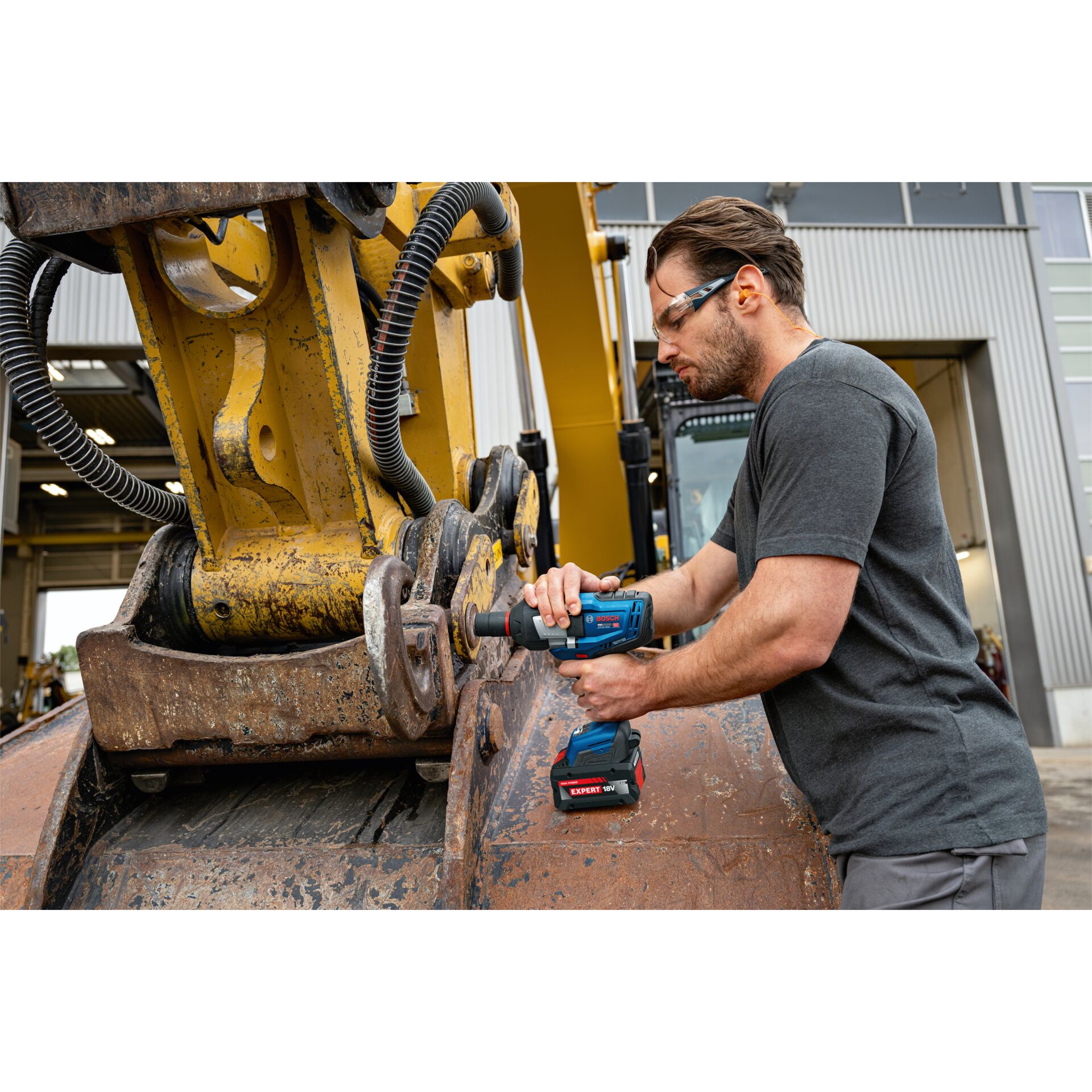 hand-held Bohrmaschine, kabelloser Bohrer, Kraftwerkzeug, Blauer Bohrer, Metallbearbeitung Ausrüstung