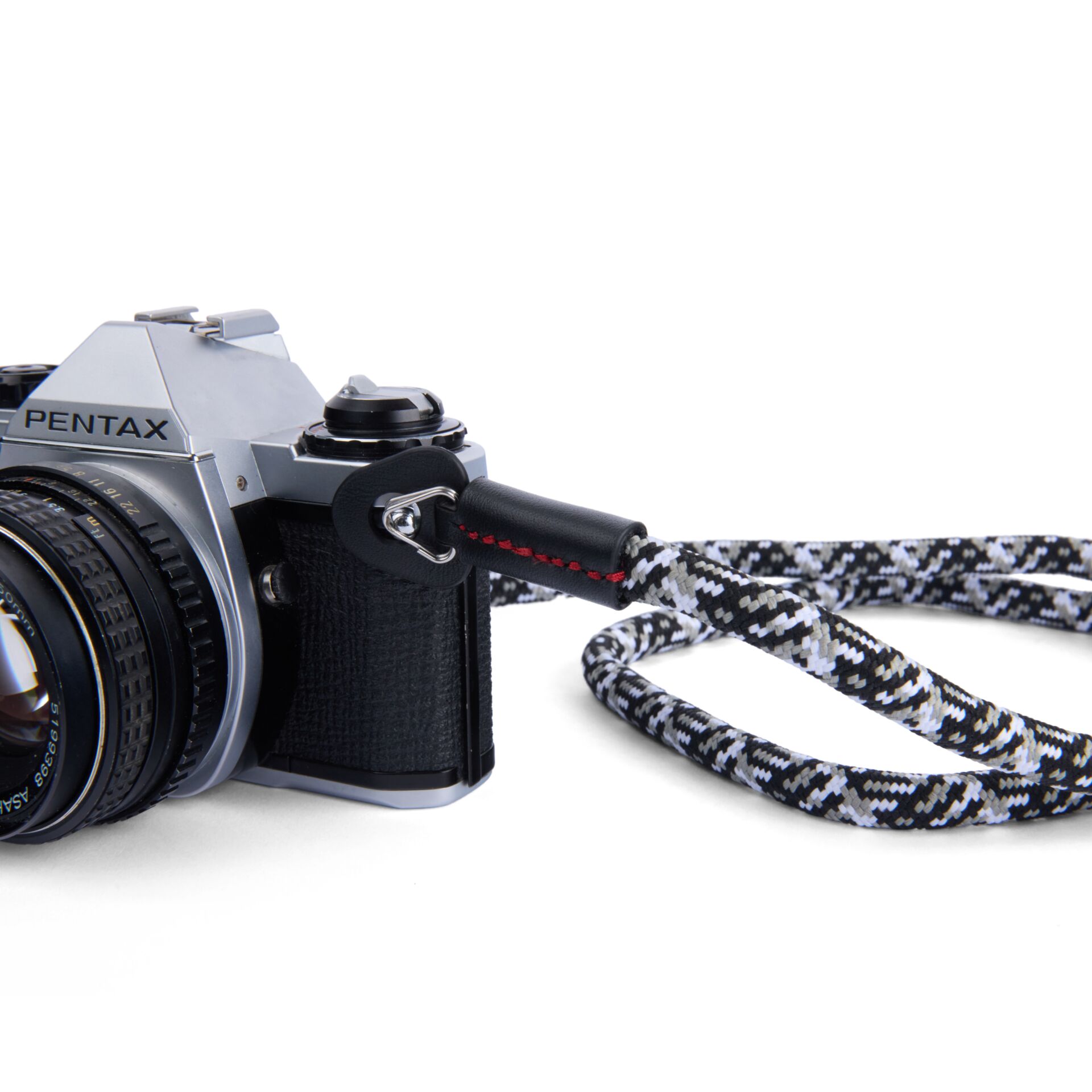 kamera, Pentax, Kamera mit Band, Bandzug, Lederband