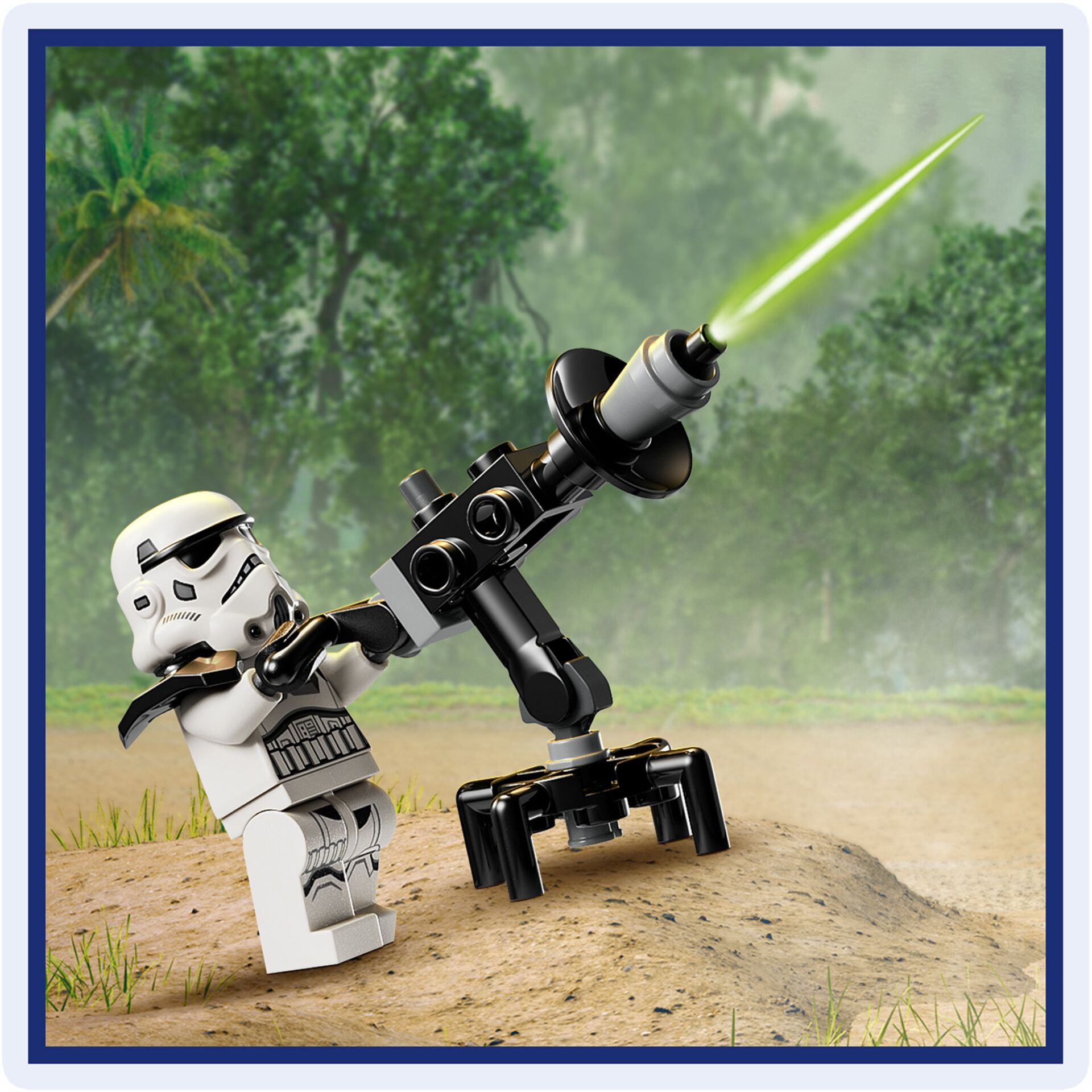 minifigur, Stormtrooper, Laser, Begleiter-Droide, Kampf-Szene