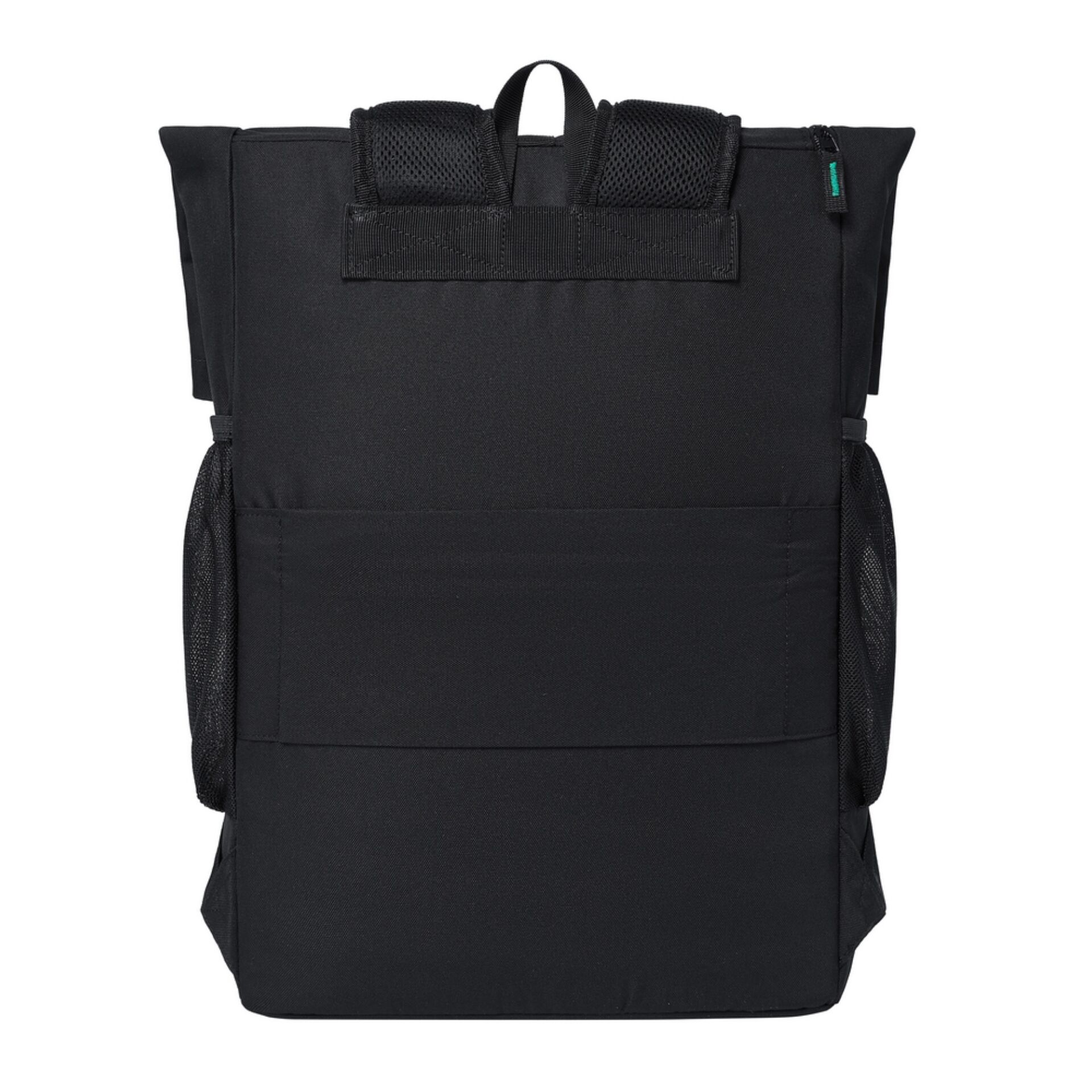 Rucksack, schwarz, Textil, Netz-Seitentaschen, Tragegriff