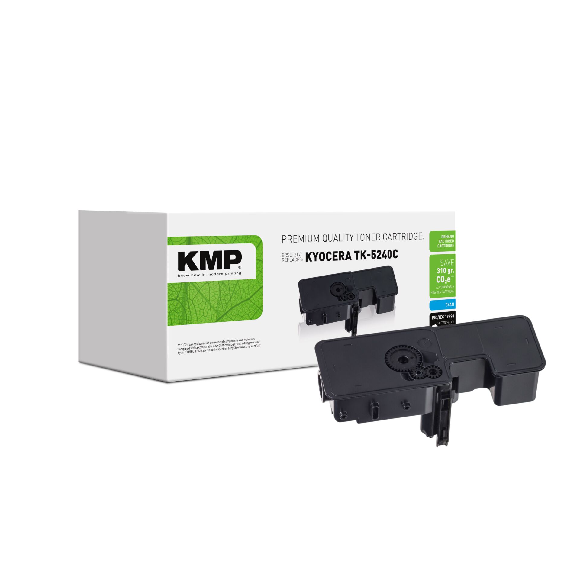 Adapter, Elektronik, Pistole, Waffe, Tonerpatrone, Schwarz, Kyocera TK-5240C, Drucker-Zubehör, Kunststoffgehäuse
