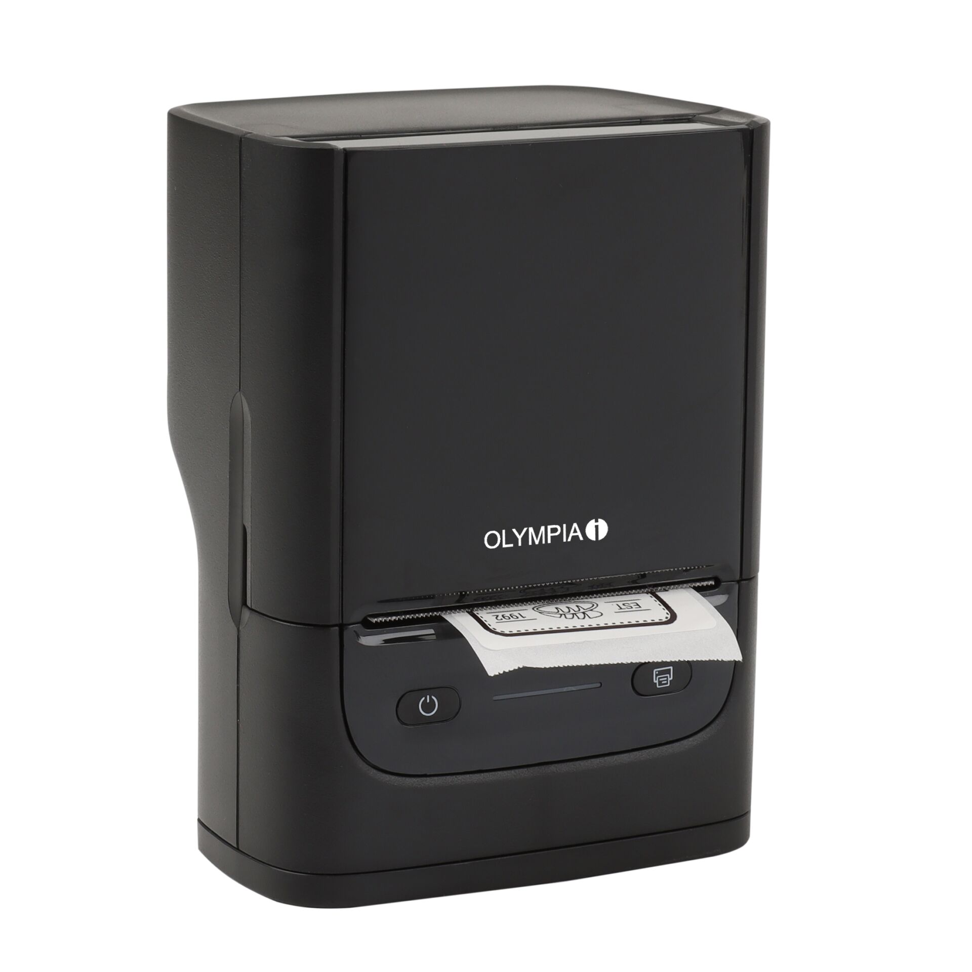 Etikettendrucker, Thermodrucker, Kleiner Drucker, Schwarz, Thermodrucker