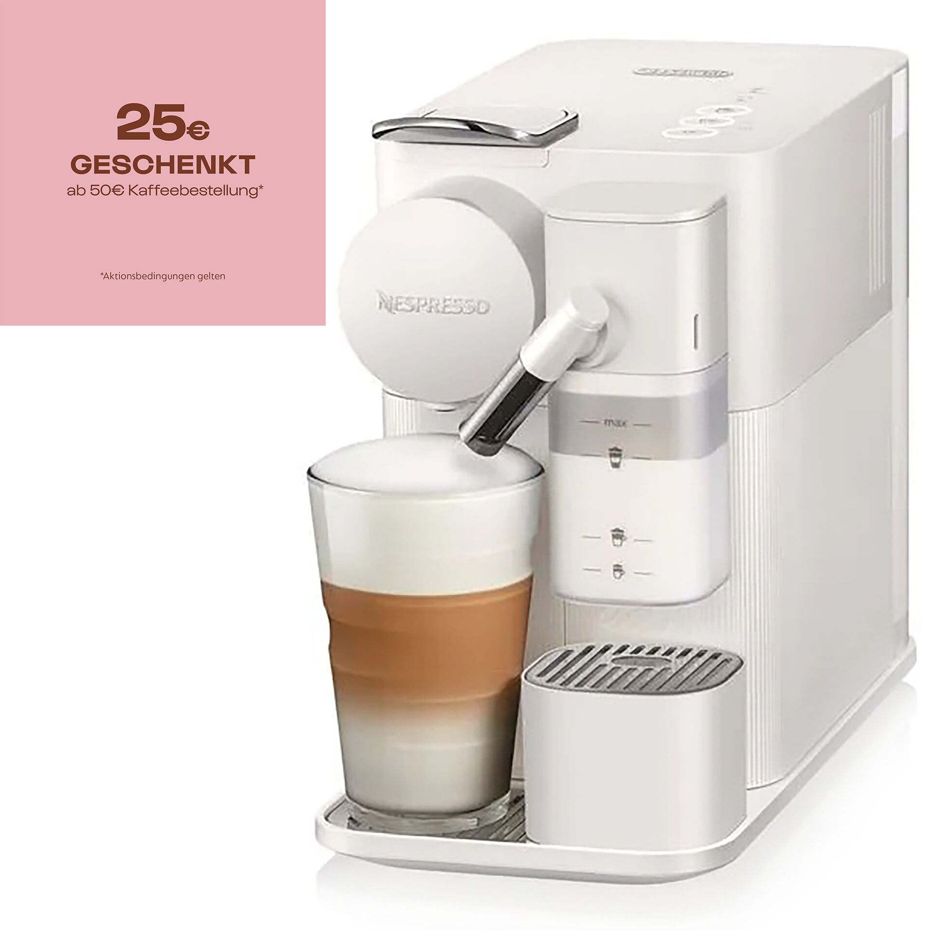 Pokal, Getränk, Kaffee, Kaffeetasse, Pokal, Getränk, Kaffee, Kaffeetasse, Espressomaschine, Kaffeeautomat, Milchaufschäumer, Weiß, Kapsel-/Padmaschine