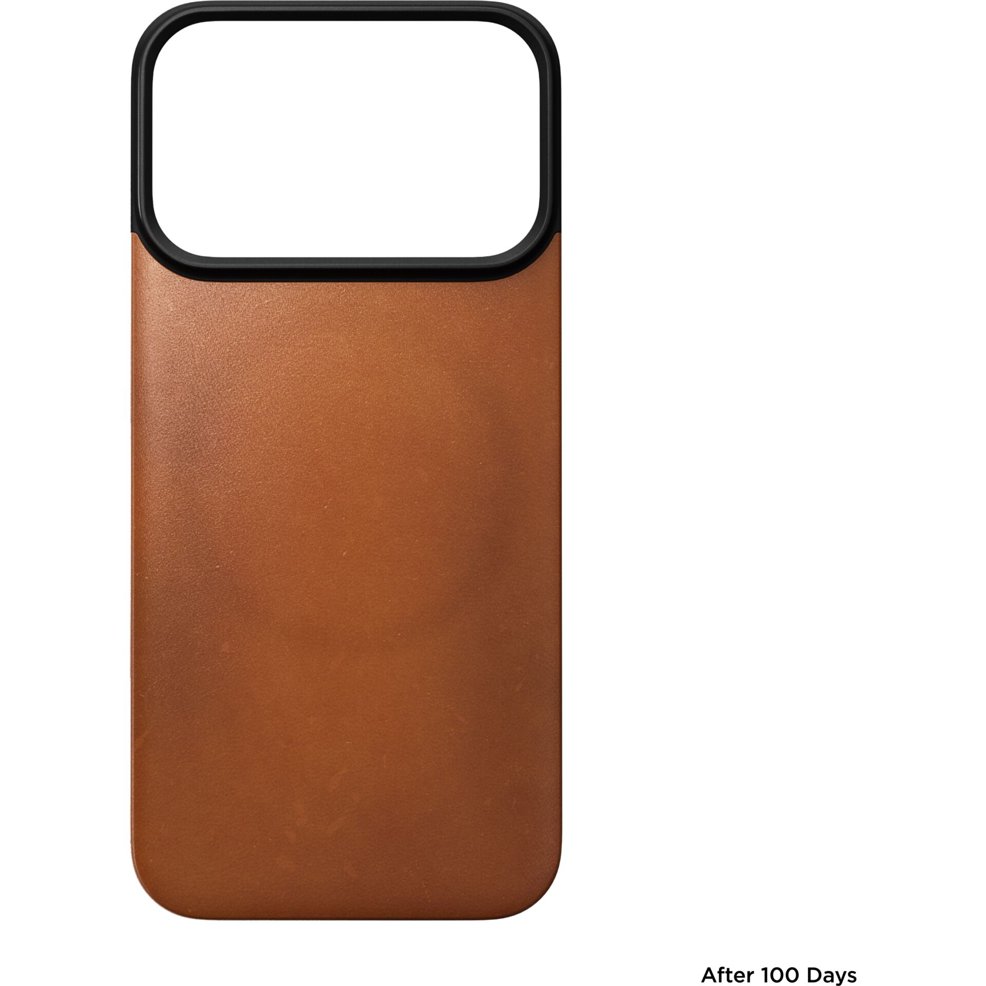Phonehülle, Leder, Braun, Zweifarbige, Kantenloses Design