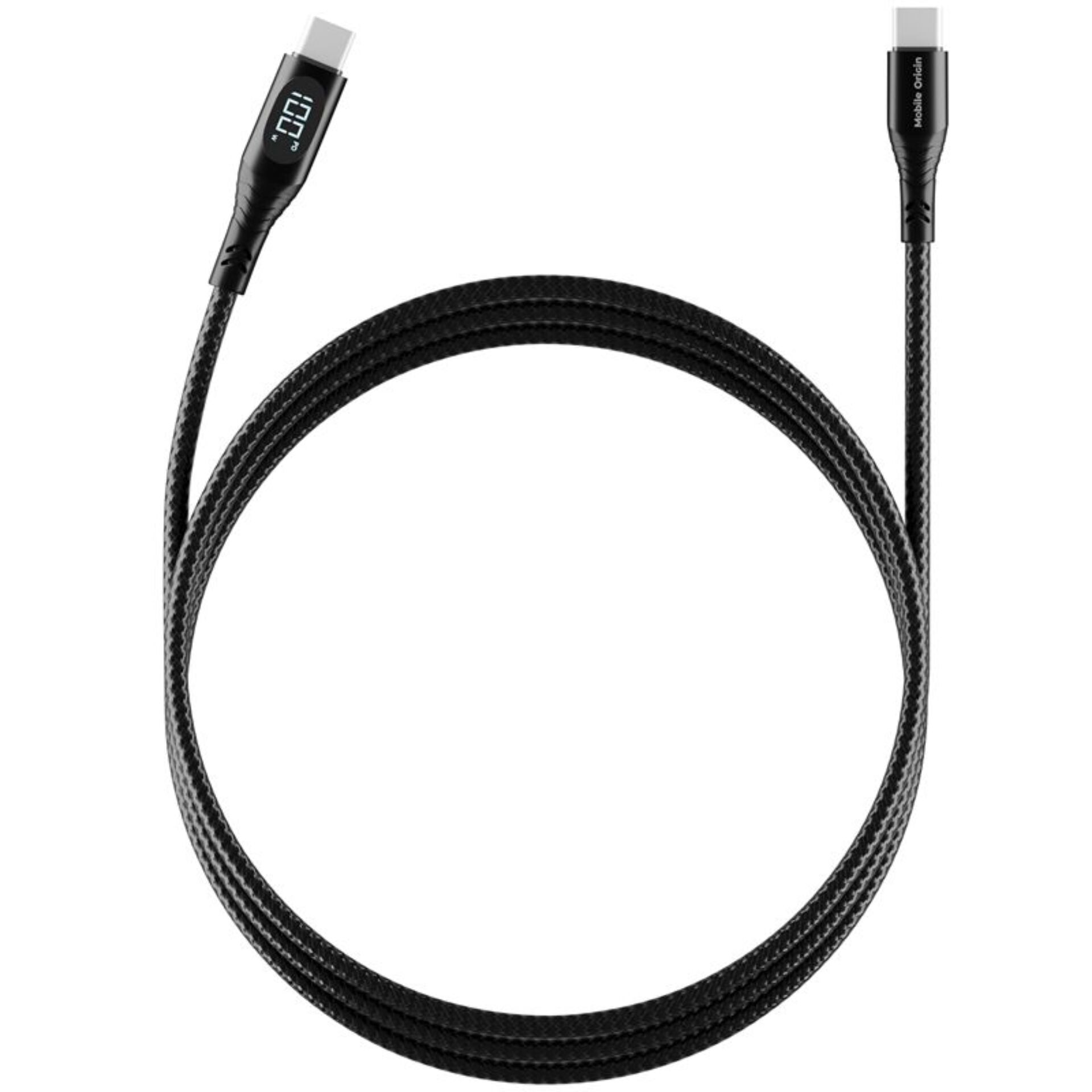 USB-C-Kabel, geflochten, USB-C, Datenkabel, Ladekabel