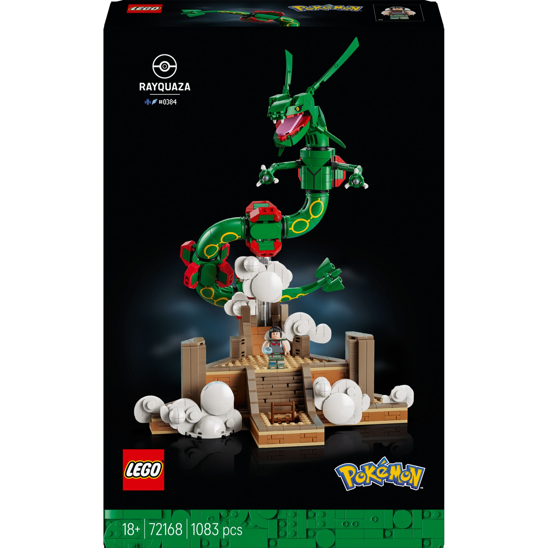 Lego-Set, Drache, Pokemon, Rayquaza, Konstruktionsbausatz