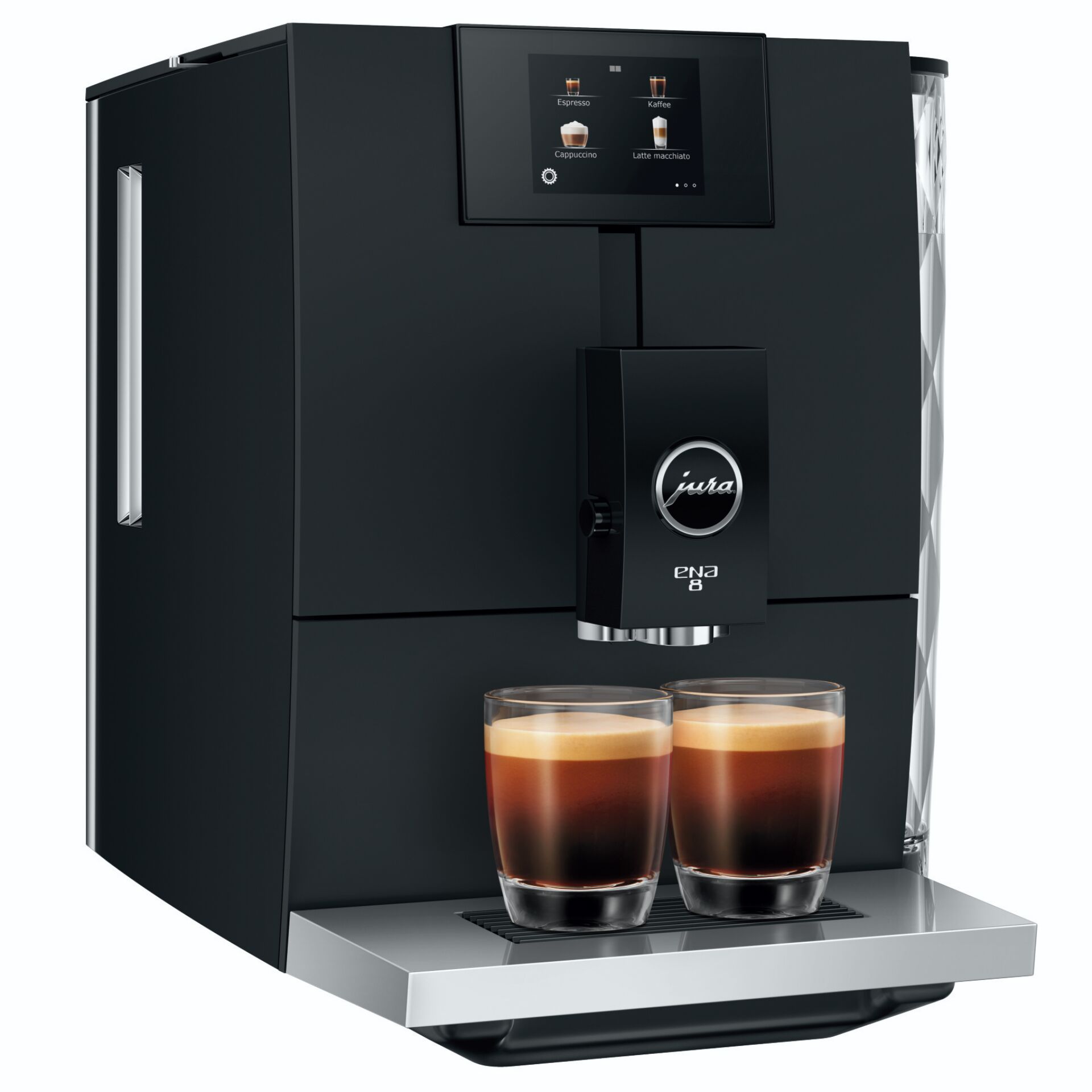 Kaffeemaschine, Espressomaschine, Schwarz, Kaffee-Getränke, Frisch gebrühter Kaffee
