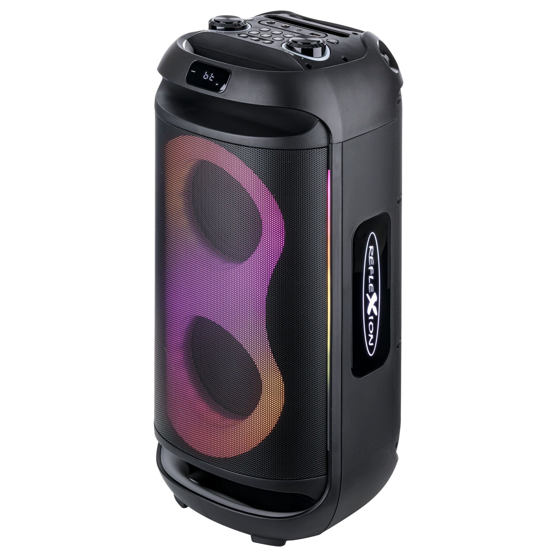 Lautsprecher, Kabelloser-Lautsprecher, Bluetooth-Lautsprecher, LED-Beleuchtung, Tragegriff
