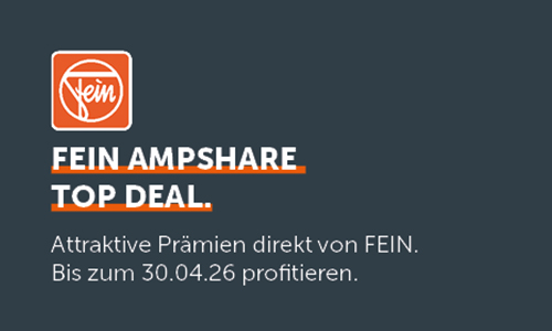 fein, ampshare, top deal, promo, orange logo