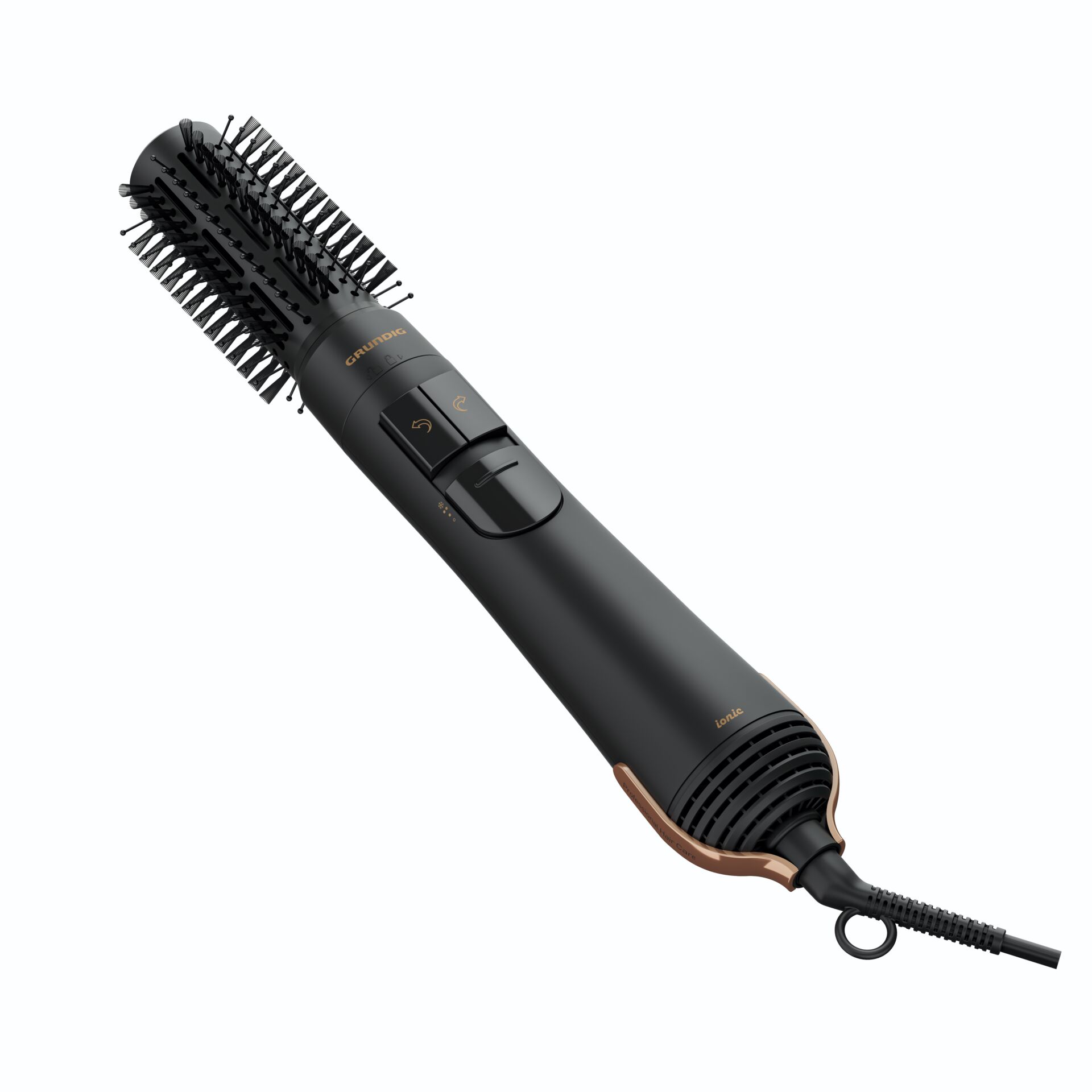 Haarbürste, Haartrocknerbürste, Rotationsbürste, Kabelgebunden, Barrel-Design