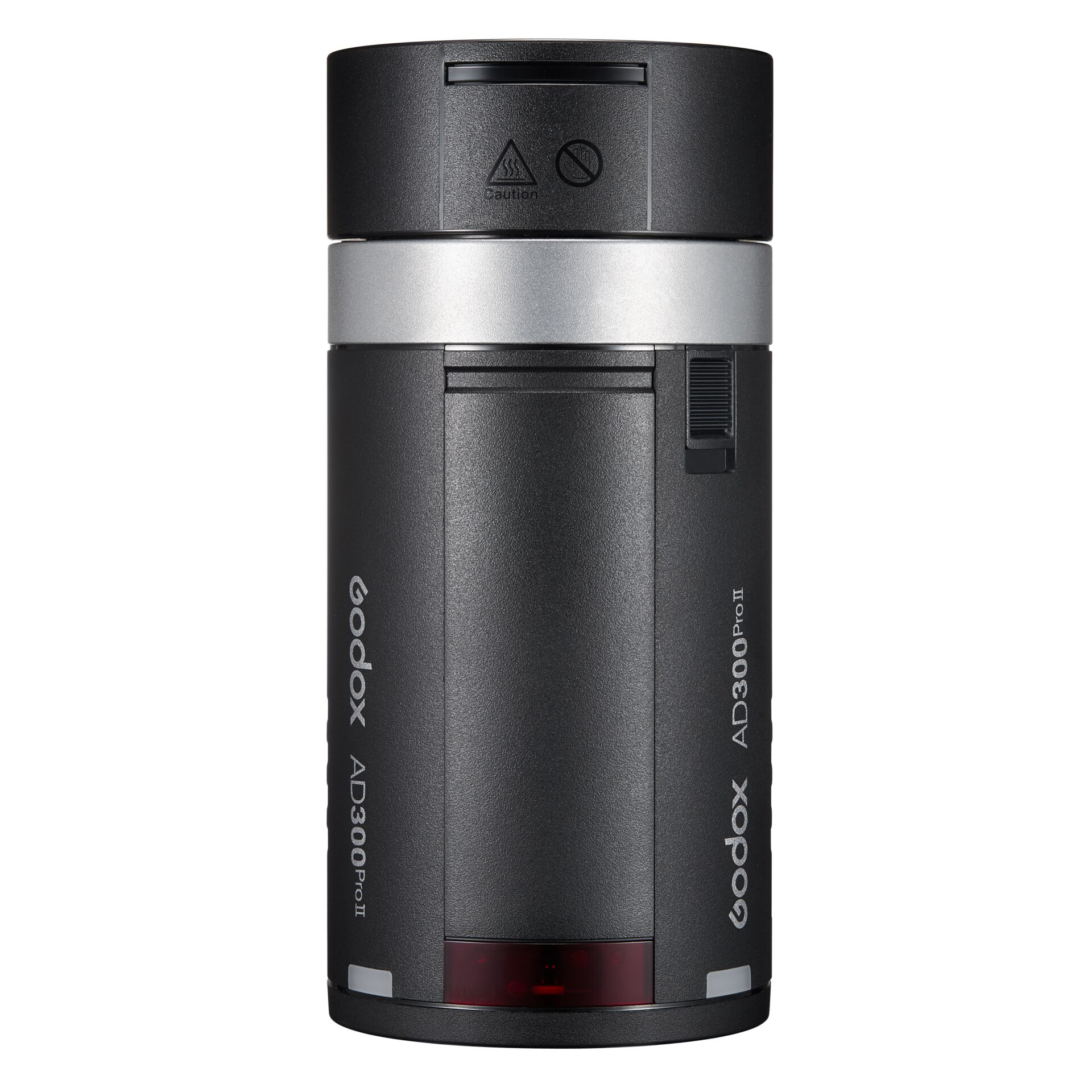 Thermos, Thermosflasche, schwarz, roter leuchten, grauer deckel