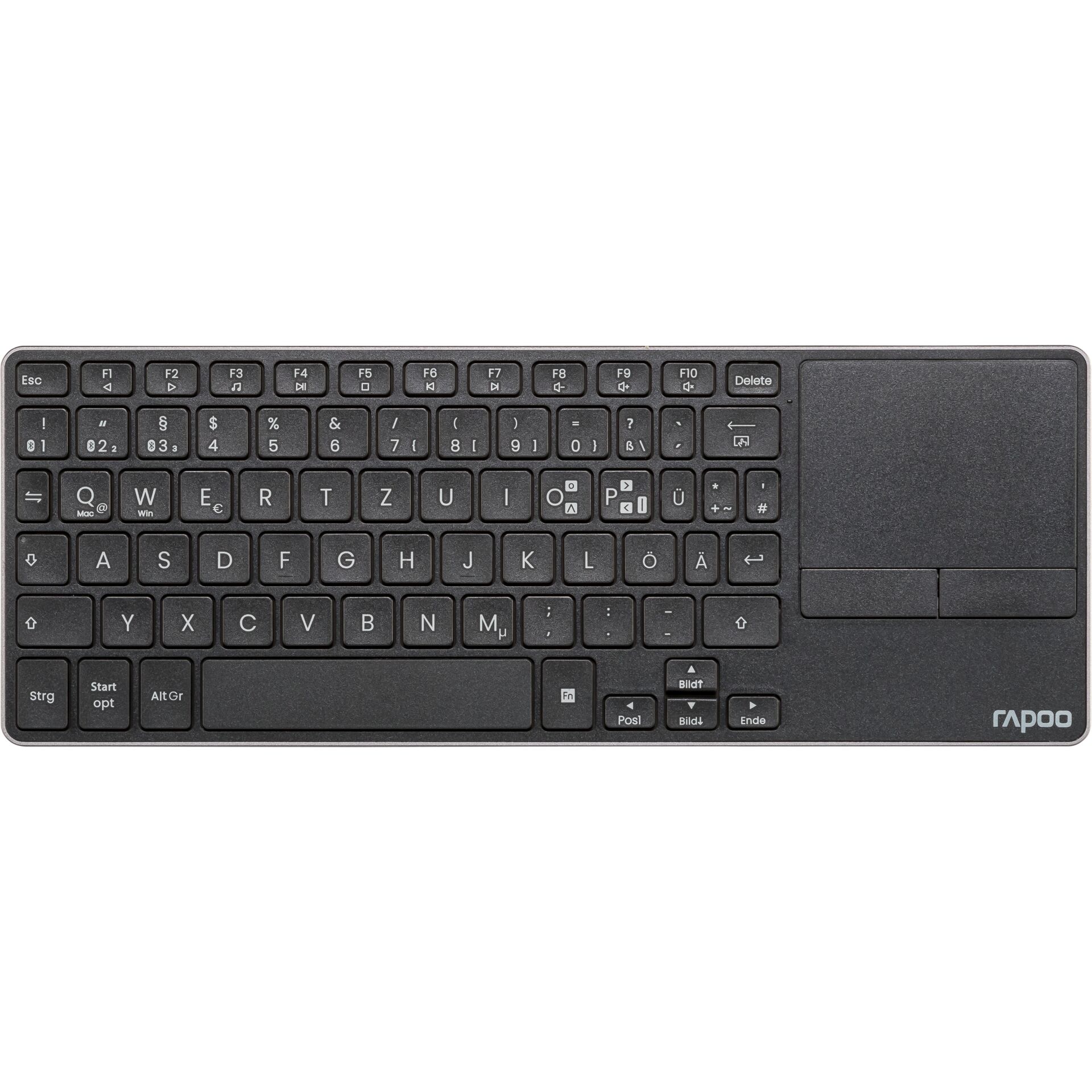 Rapoo E2810M Wireless Multimedia  Keyboard incl. Touchpad