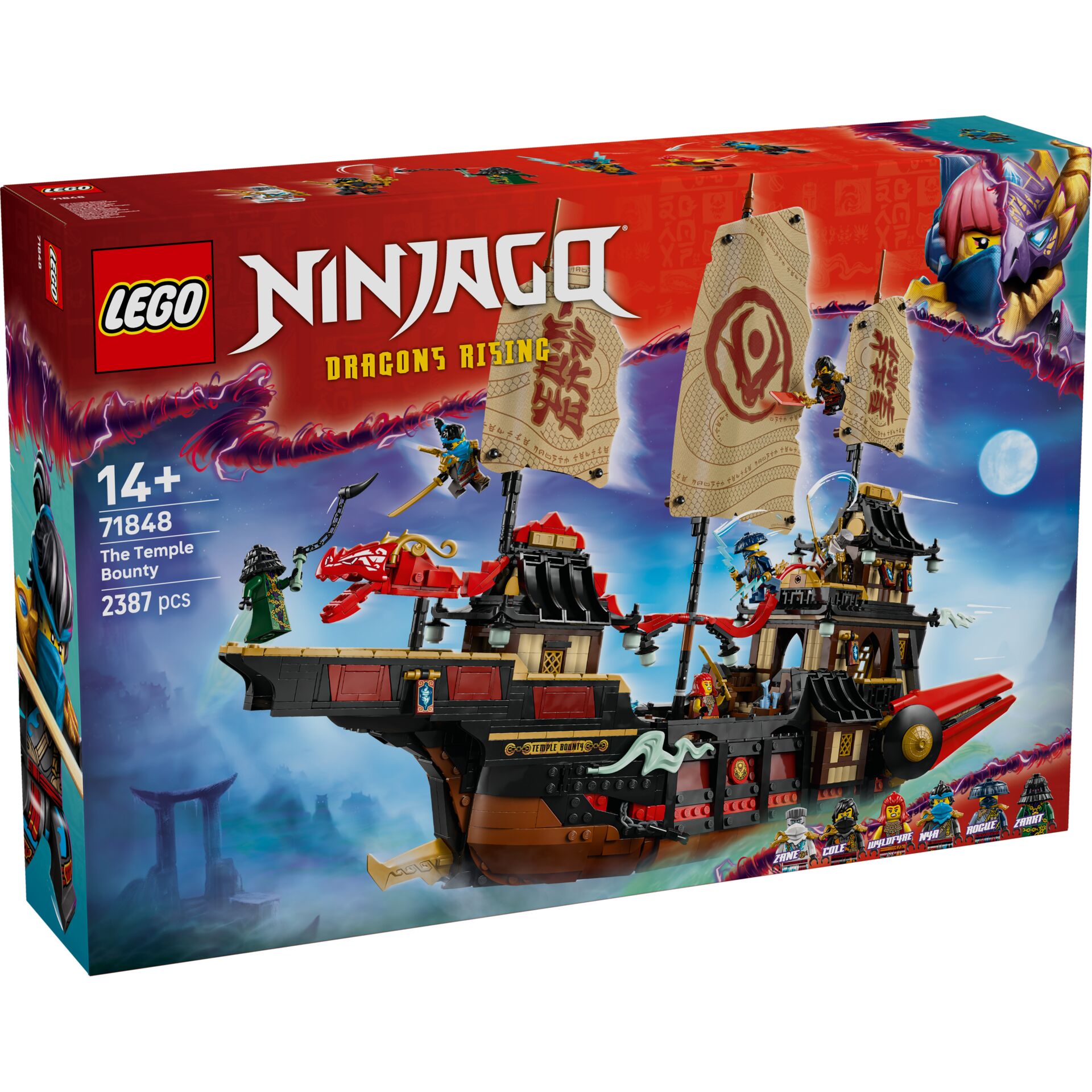 LEGO NINJAGO 71848  Der Tempel-Flugsegler