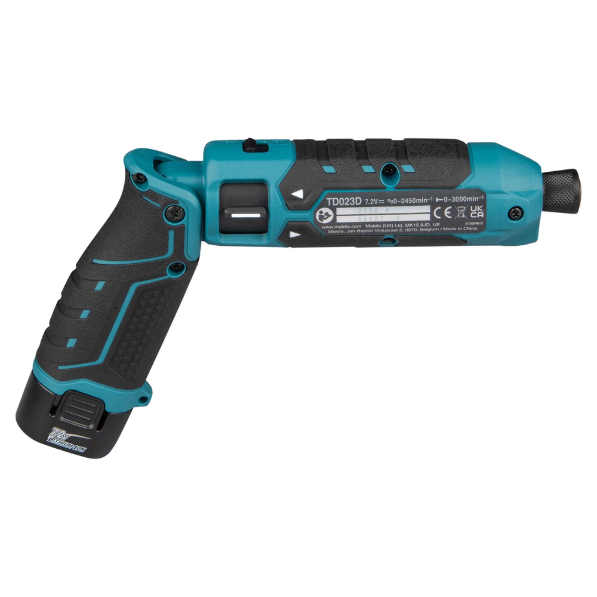Akku-Bohrschrauber, Drehbohrer, Werkzeug, Kunststoffgehäuse, Turquoise