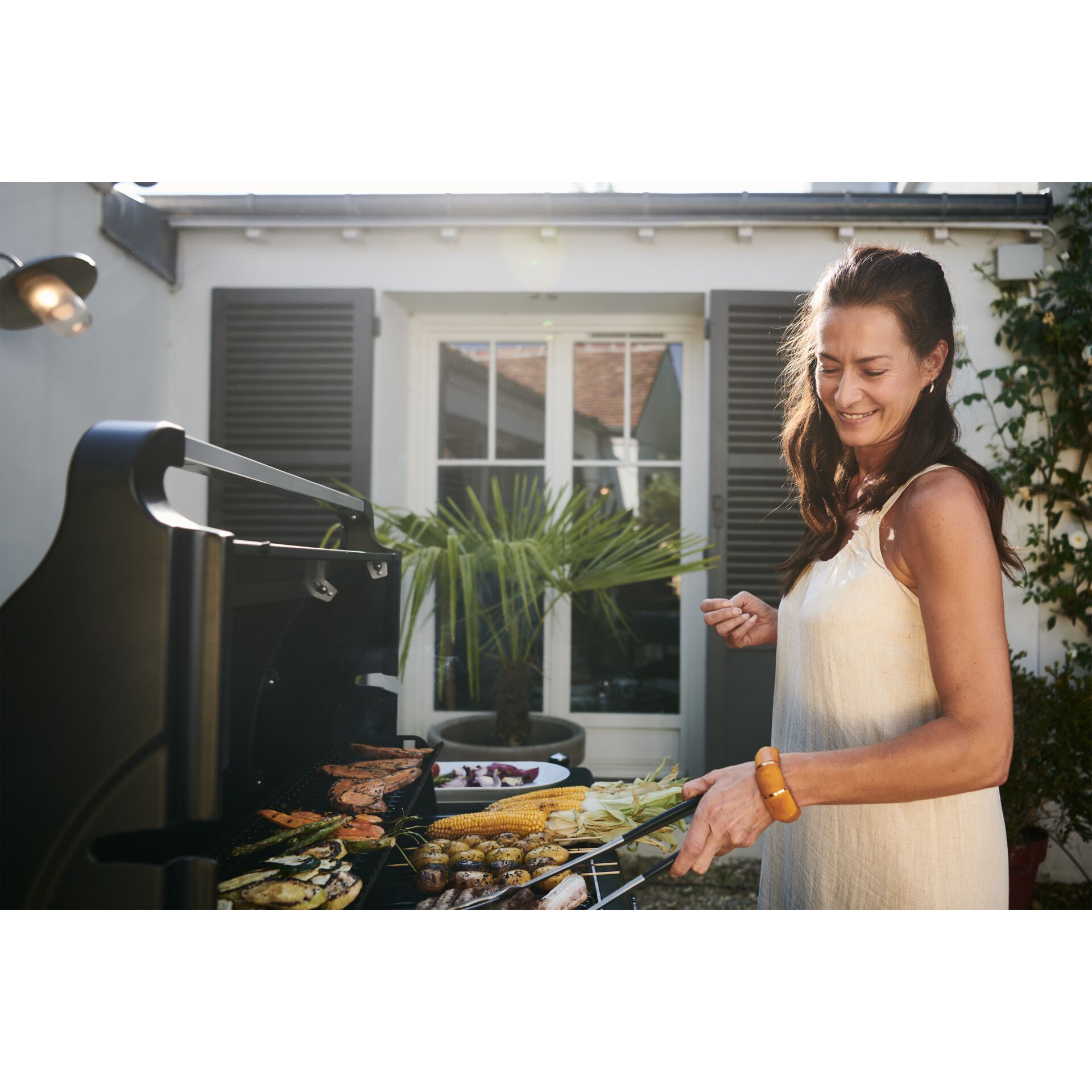 Bbq, Kochen, Essen, Grillen, Person