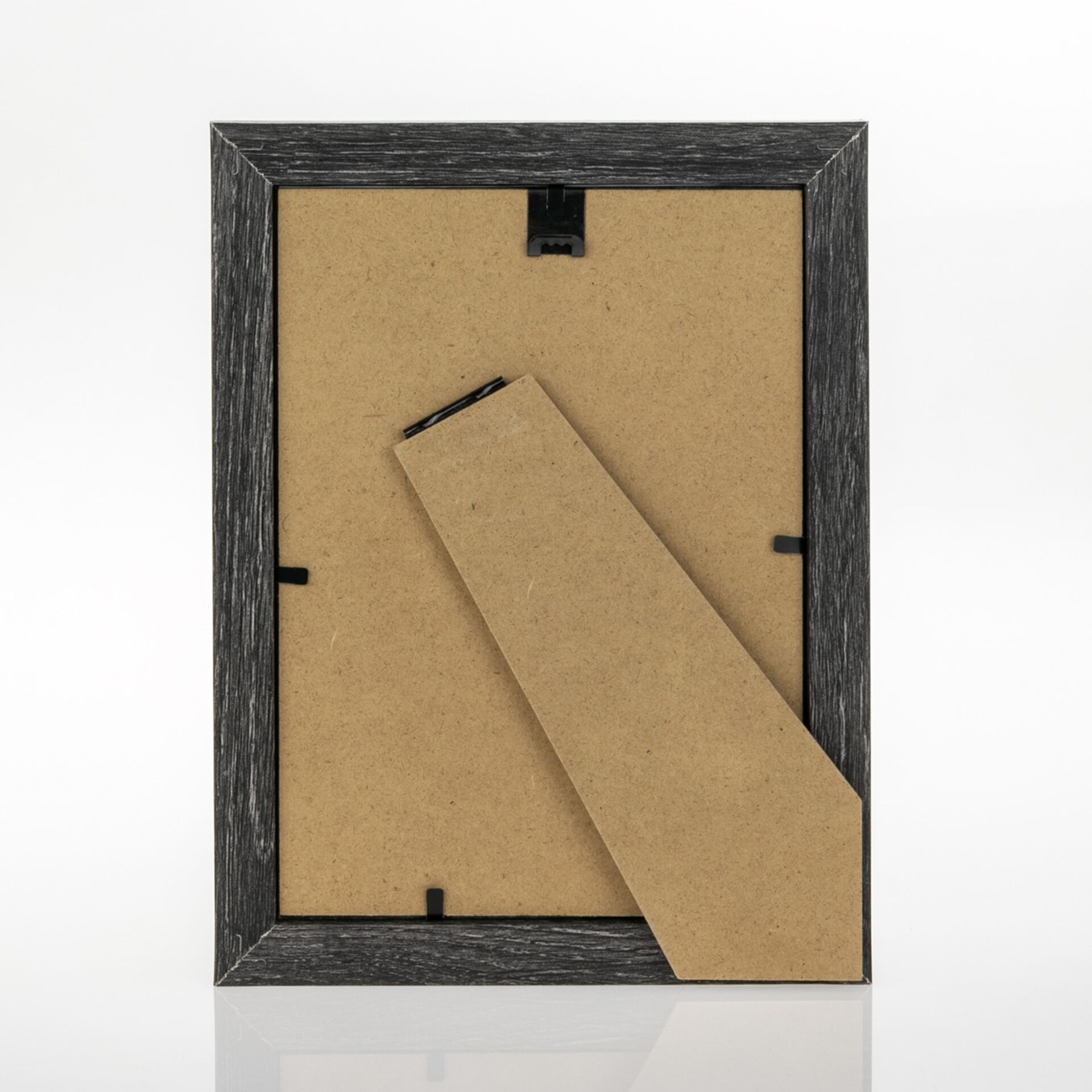 rahmen, wanddekoration, hartholzrahmen, schwarz, rückwand aus MDF