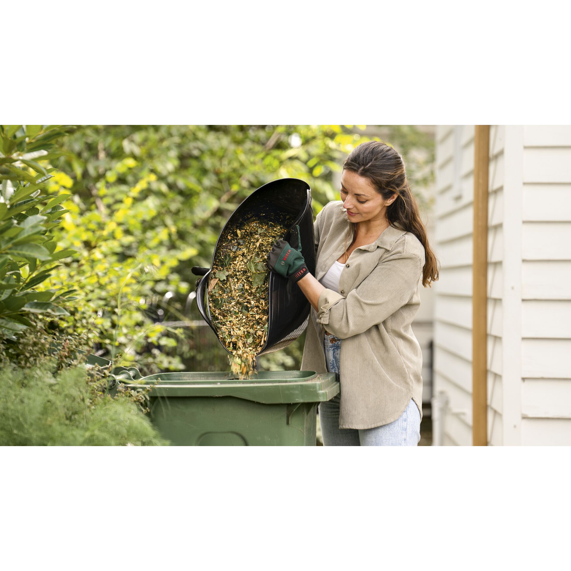 Garten, Natur, Draußen, Person, Handschuh