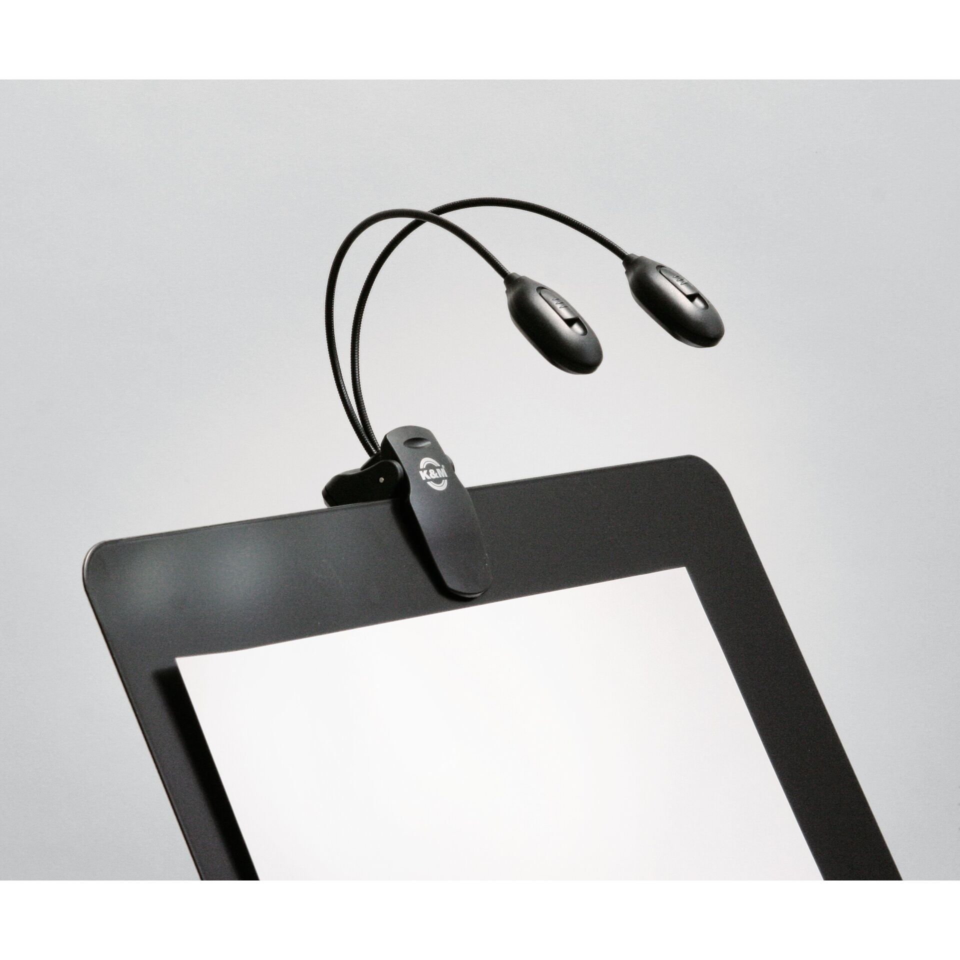 tablet stand, lighting clip, earphone, adjustable clip, black color