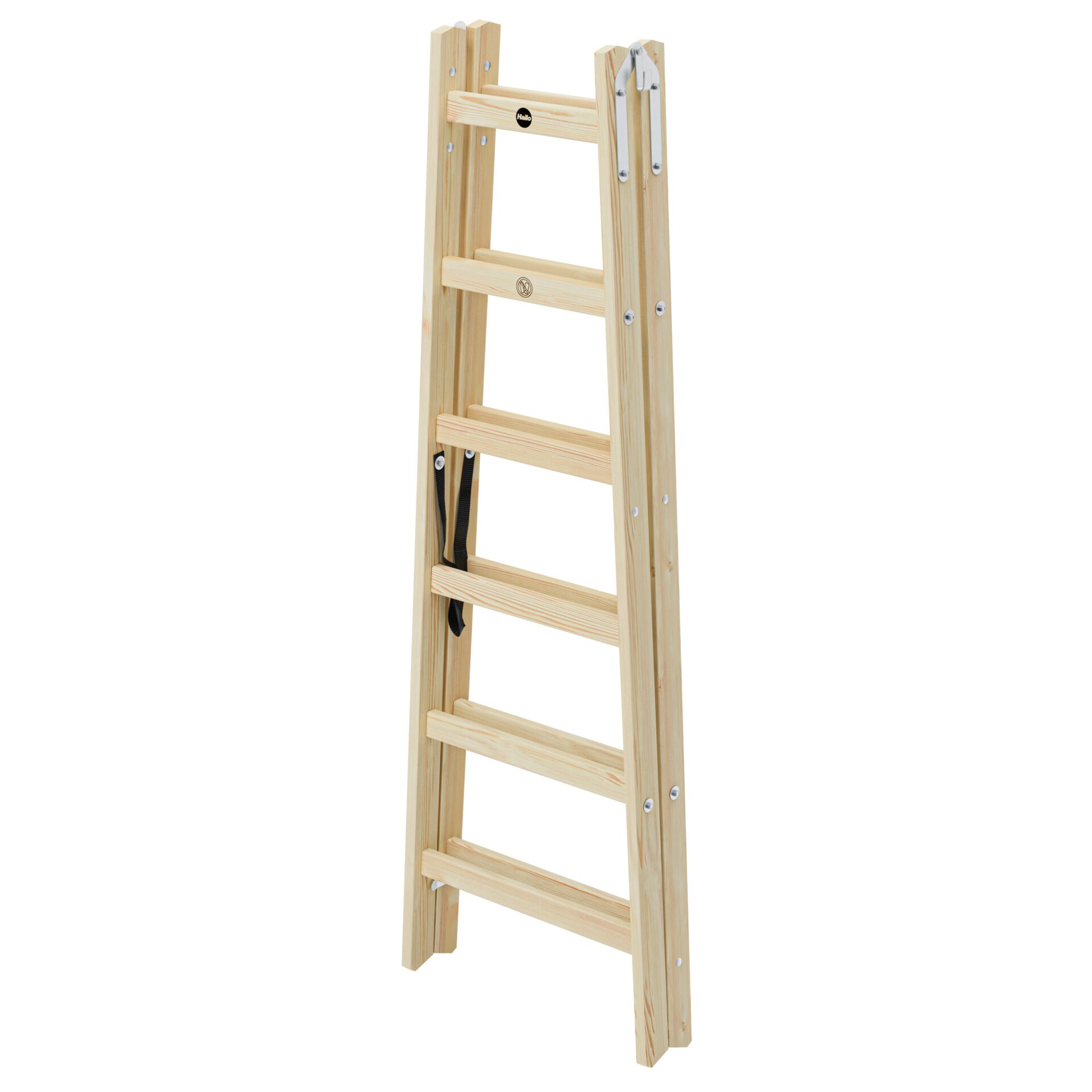 Leiter, Holzleiter, Kletterleiter, Ausziehbare Leiter, Holzstufen