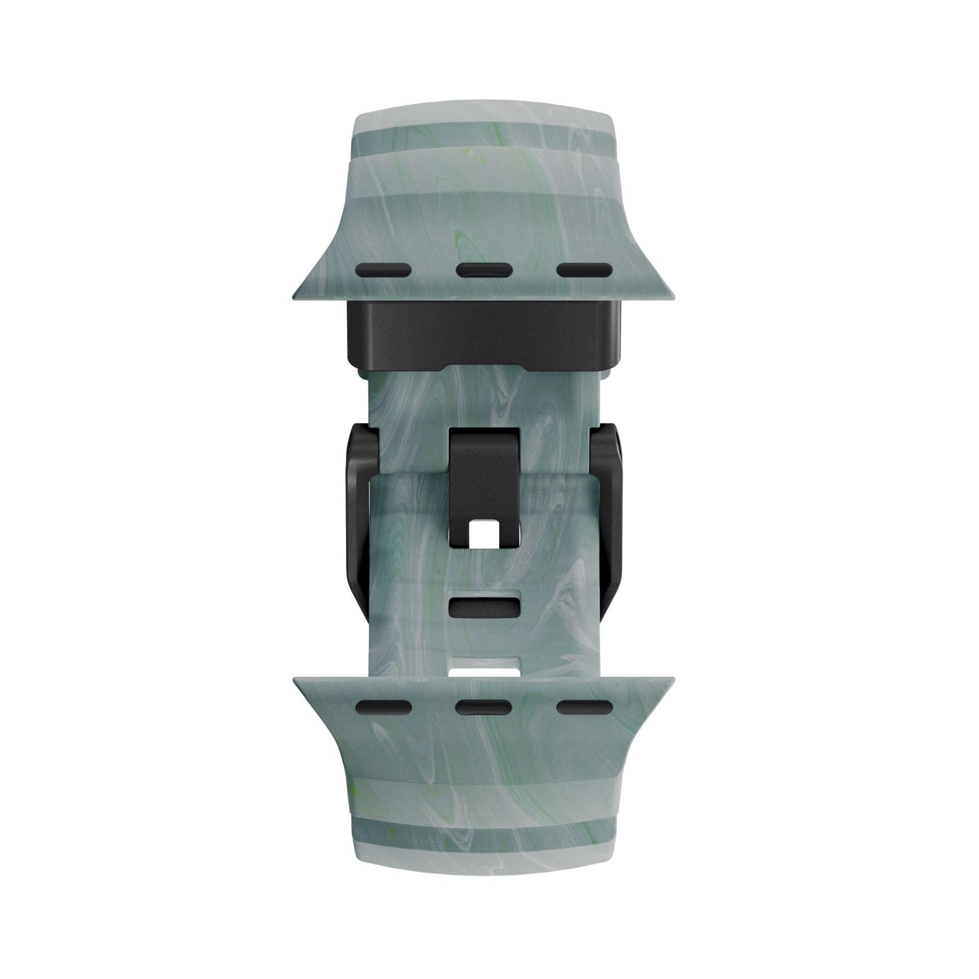 gürtelclip, clip, grip, kunststoff, grau-grün