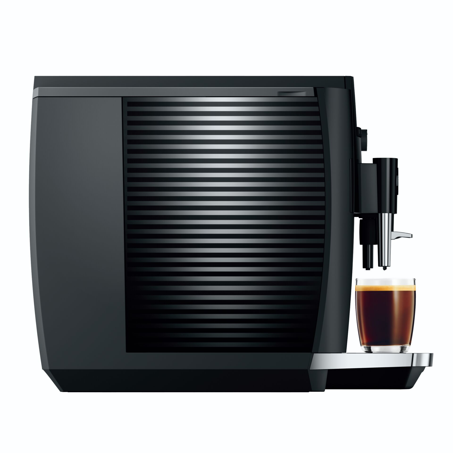 Kaffeemaschine, Kaffeeausgabe, Espressomaschine, Schwarz, Tropfschale