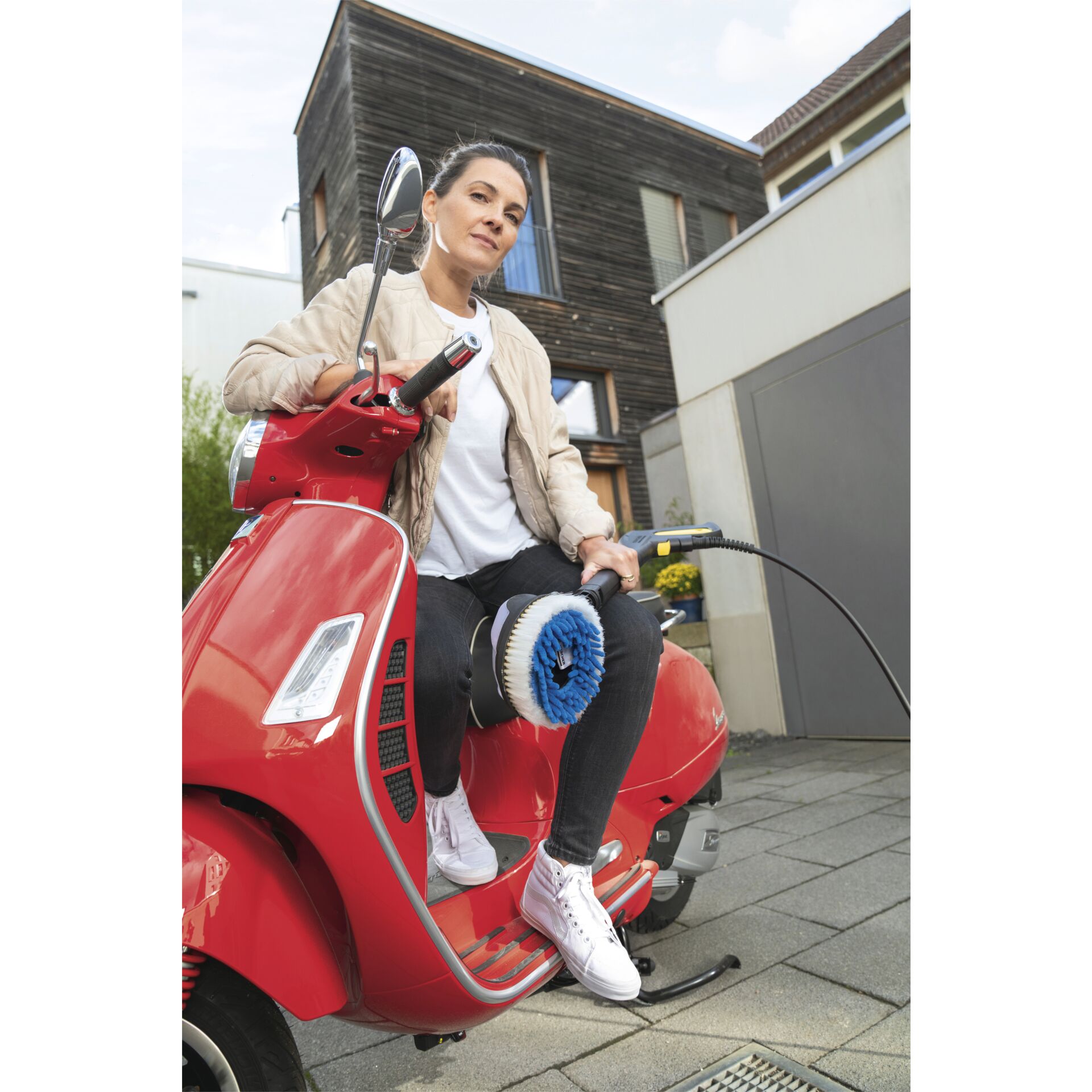 Roller, Person, Motorrad, Schuh, Motorroller