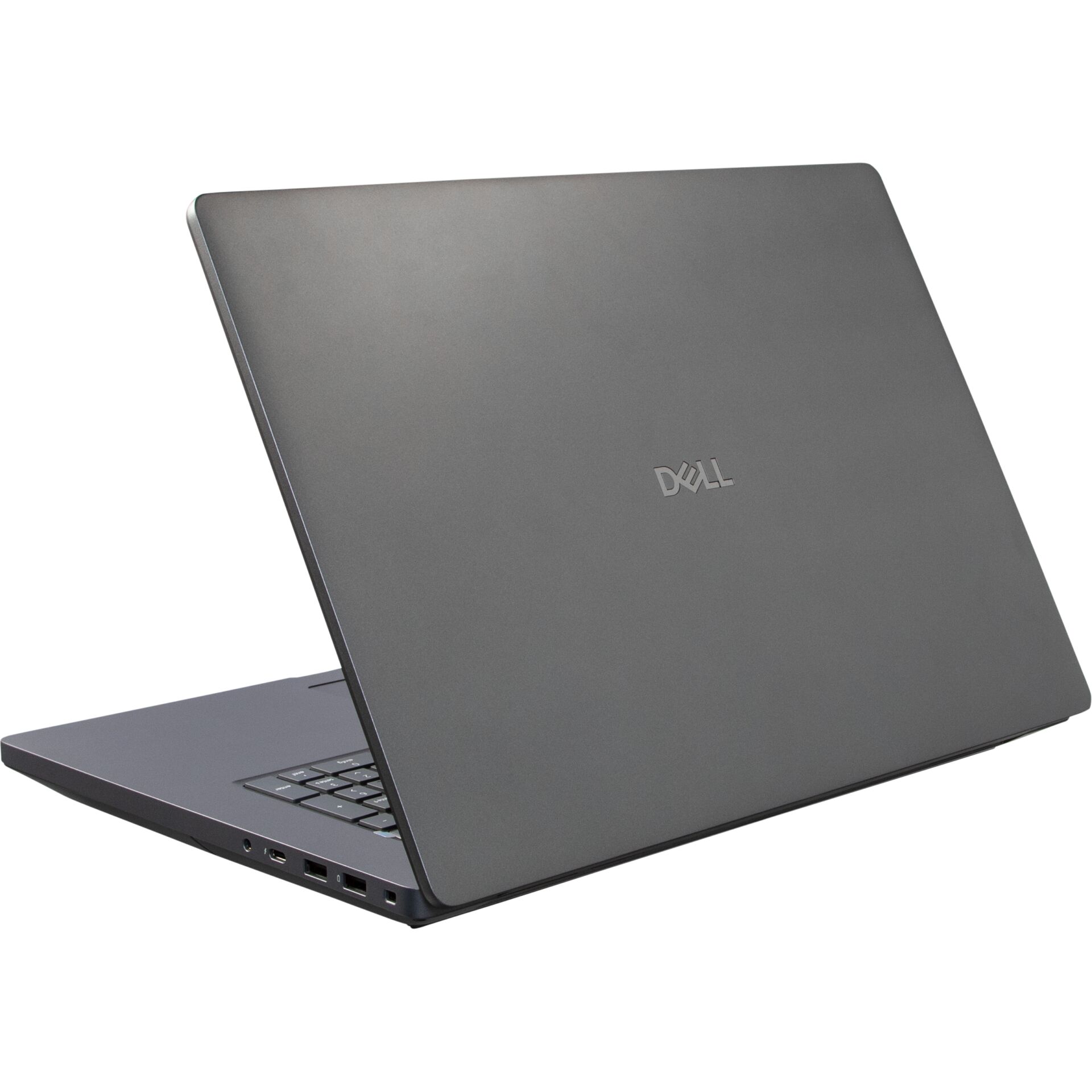 laptop, USB-C, HDMI, USB-A, Aluminium, laptop, Dell, grau, Aluminium, dünn