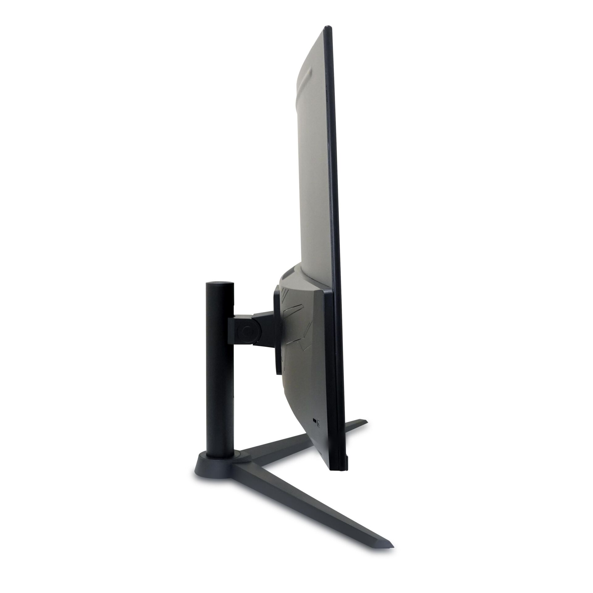 monitor, monitorständer, verstellbar, schwarz, desktop-setup