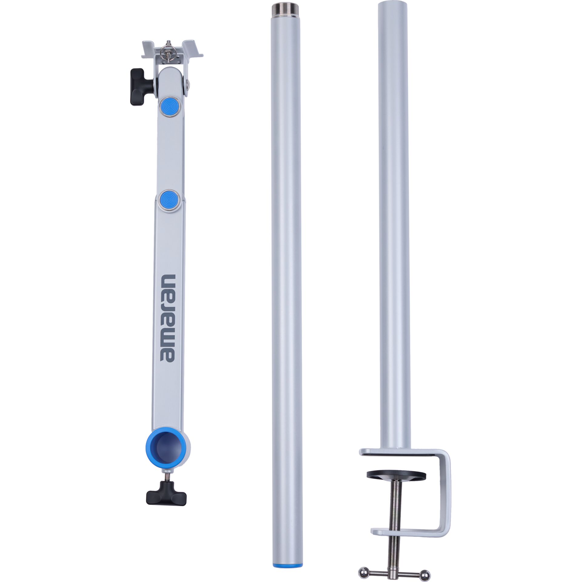 Amaran Clamp Stand silbern  für Verge