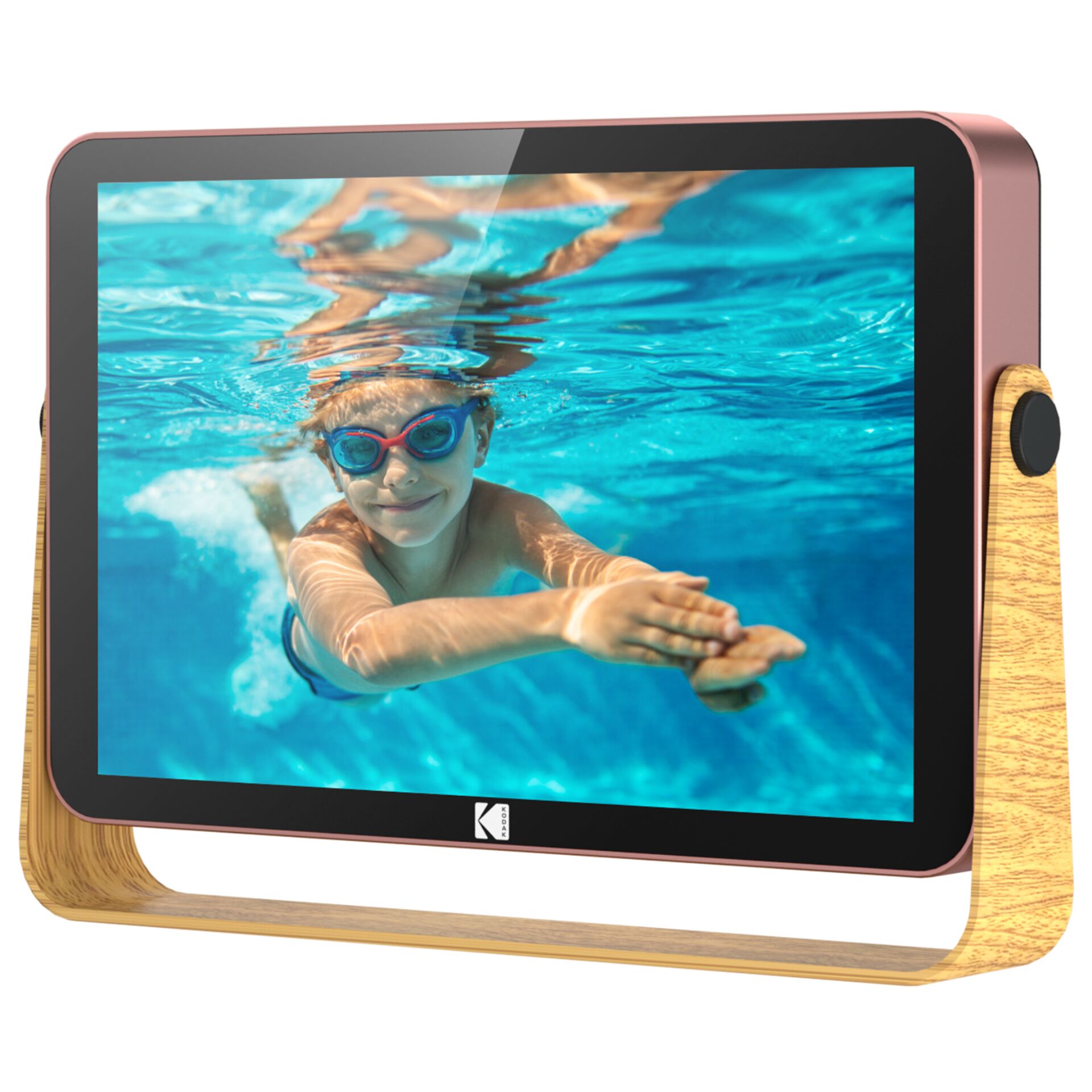 Kodak RWF-108H WiFi rosegold Person, Schwimmen, Wasser, Computer, Tablet-Computer