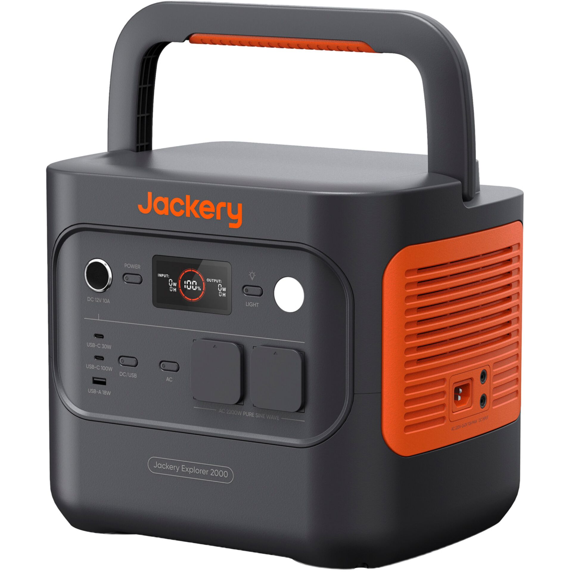Stromgenerator,  Tragbare Stromversorgung,  USB-Anschlüsse,  DC-Eingang,  Anzeige