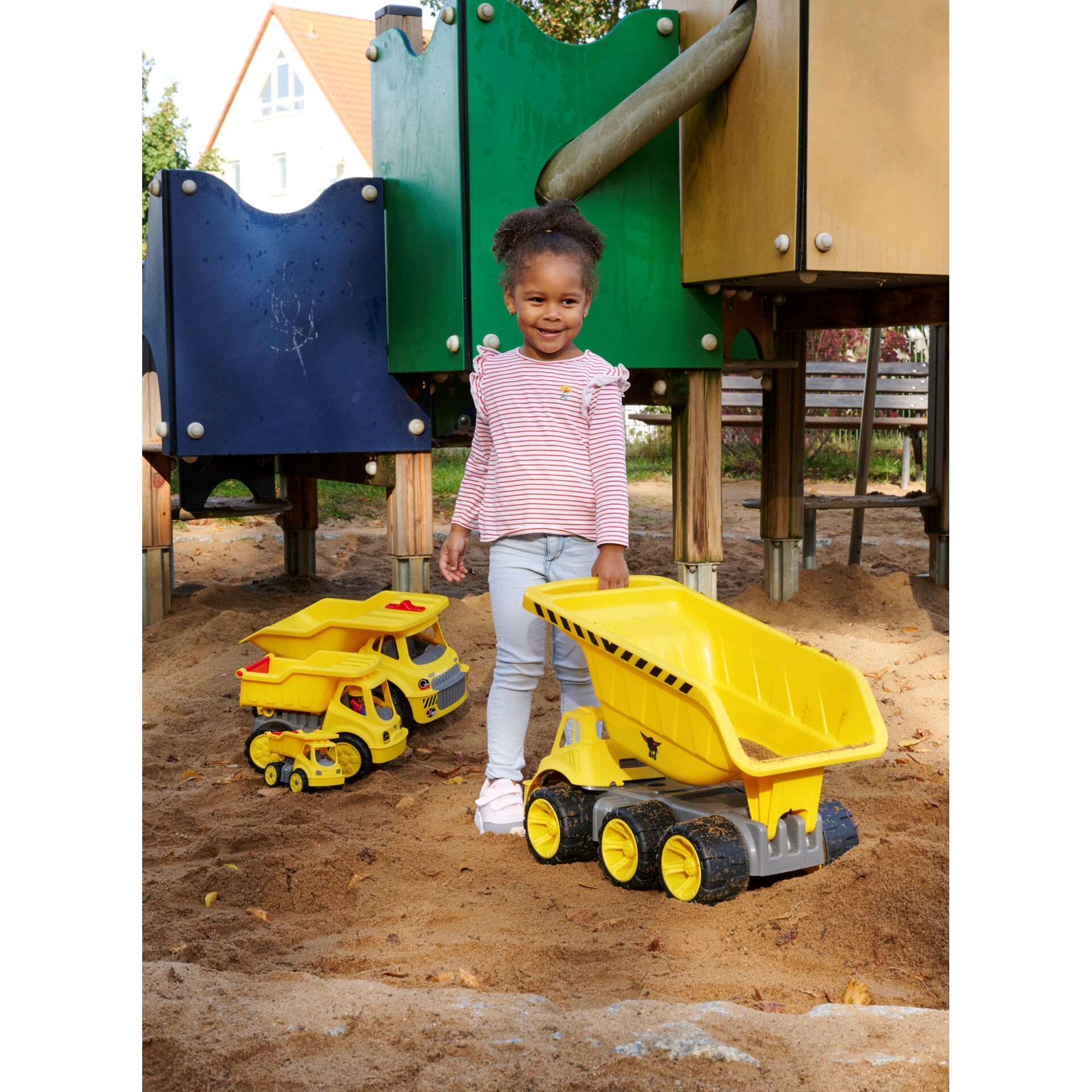 Spielbereich, Draußen, Person, Spielbereich im Freien