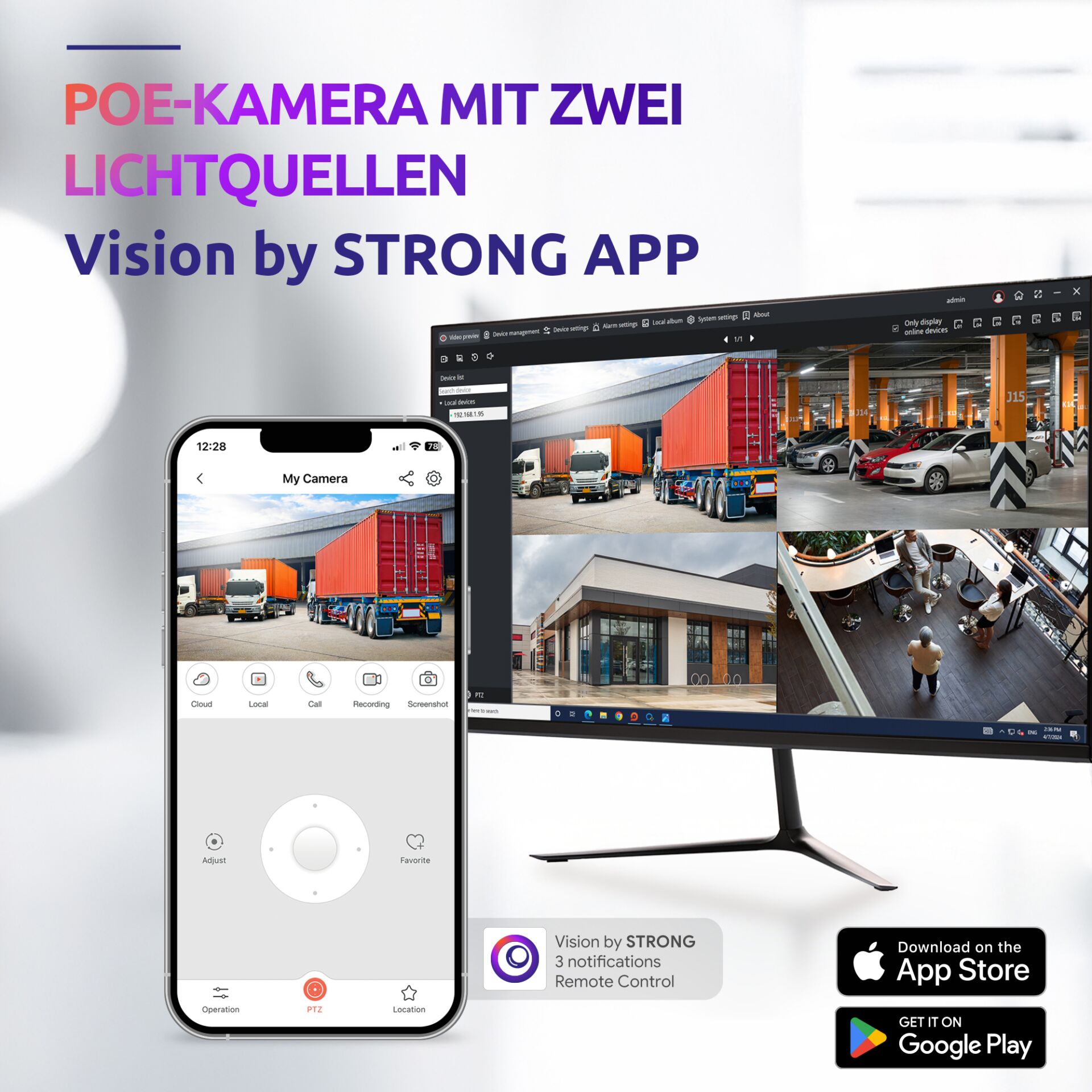 Elektronik, Computer-Ausrüstung, Überwachen, Bildschirm, Lastwagen