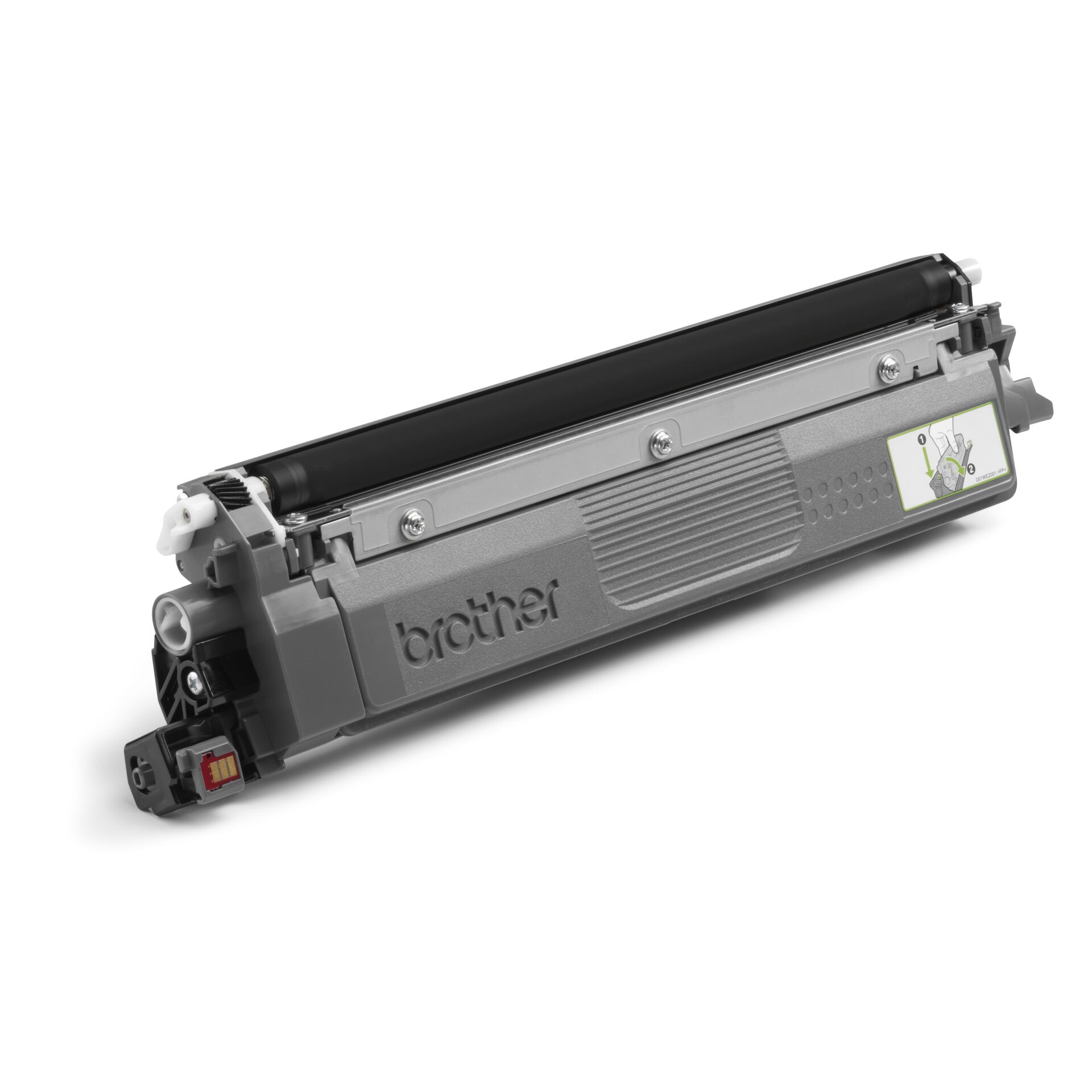 Toner, Tonerpatrone, Brother-kompatibel, Grau, Laser-Tonerkassette