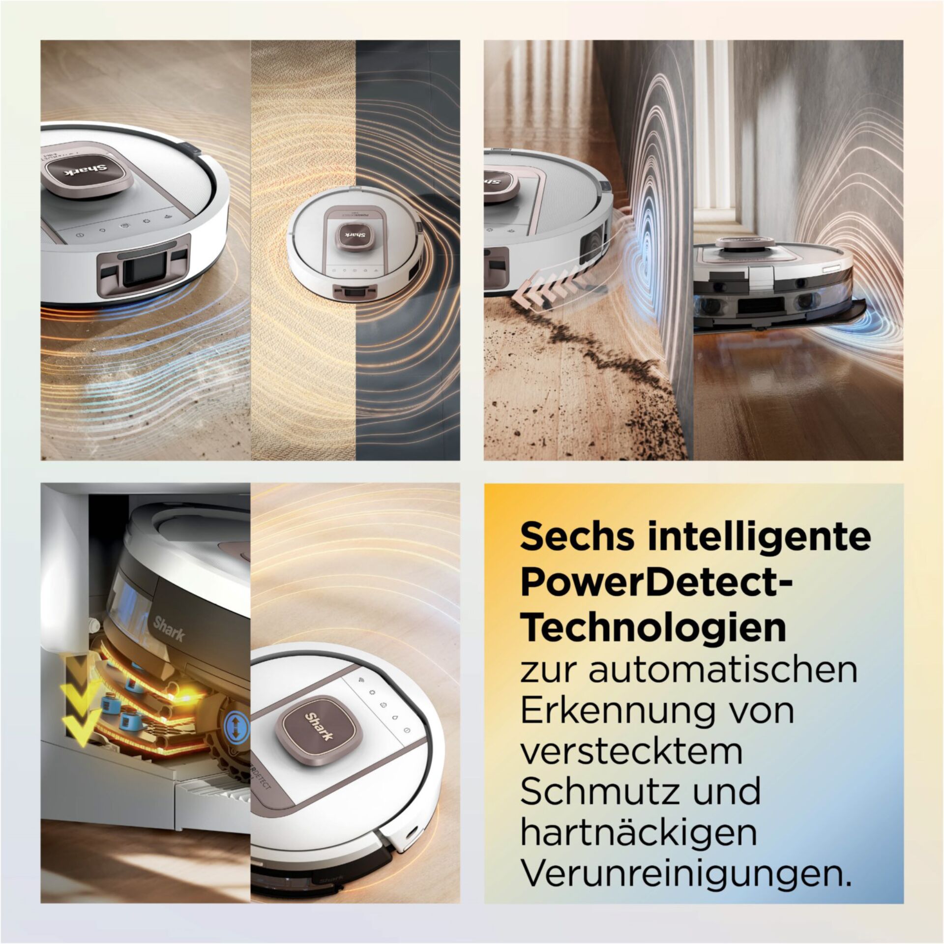 Saugroboter, Roboterstaubsauger, PowerDetect-Technologien, Haushaltstechnik, Robotik
