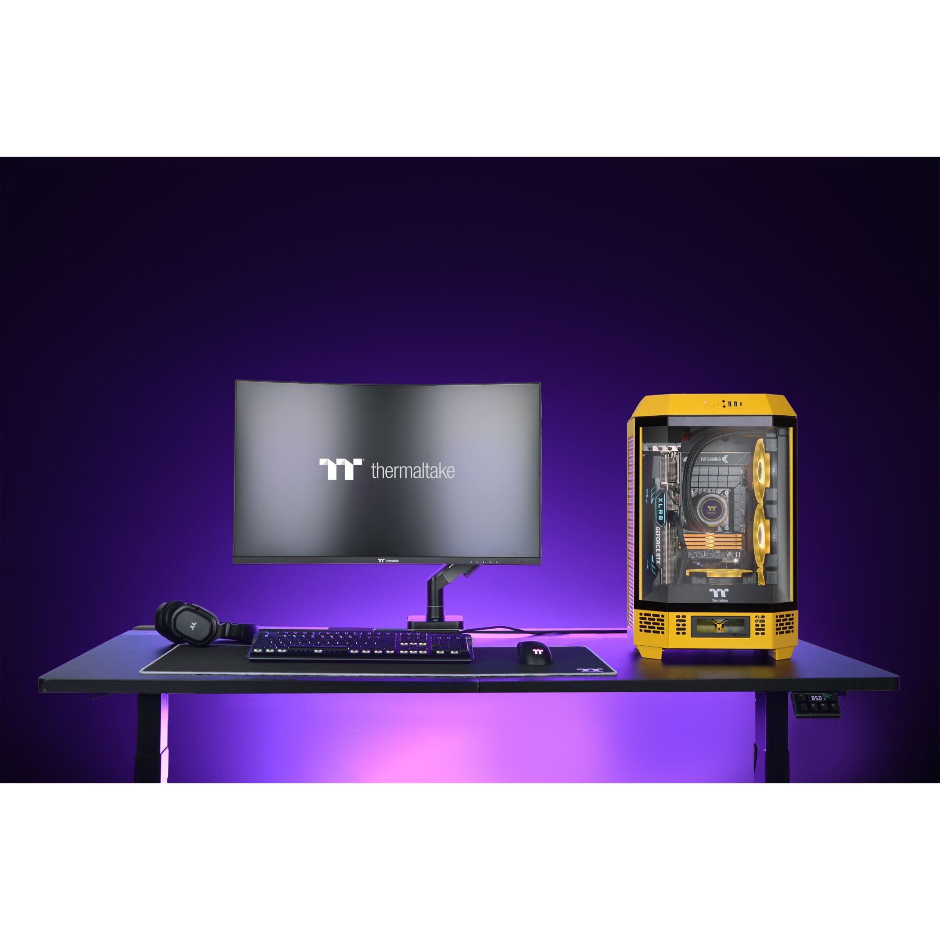 Computer, PC, Tabelle, Computer-Tastatur, Kopfhörer