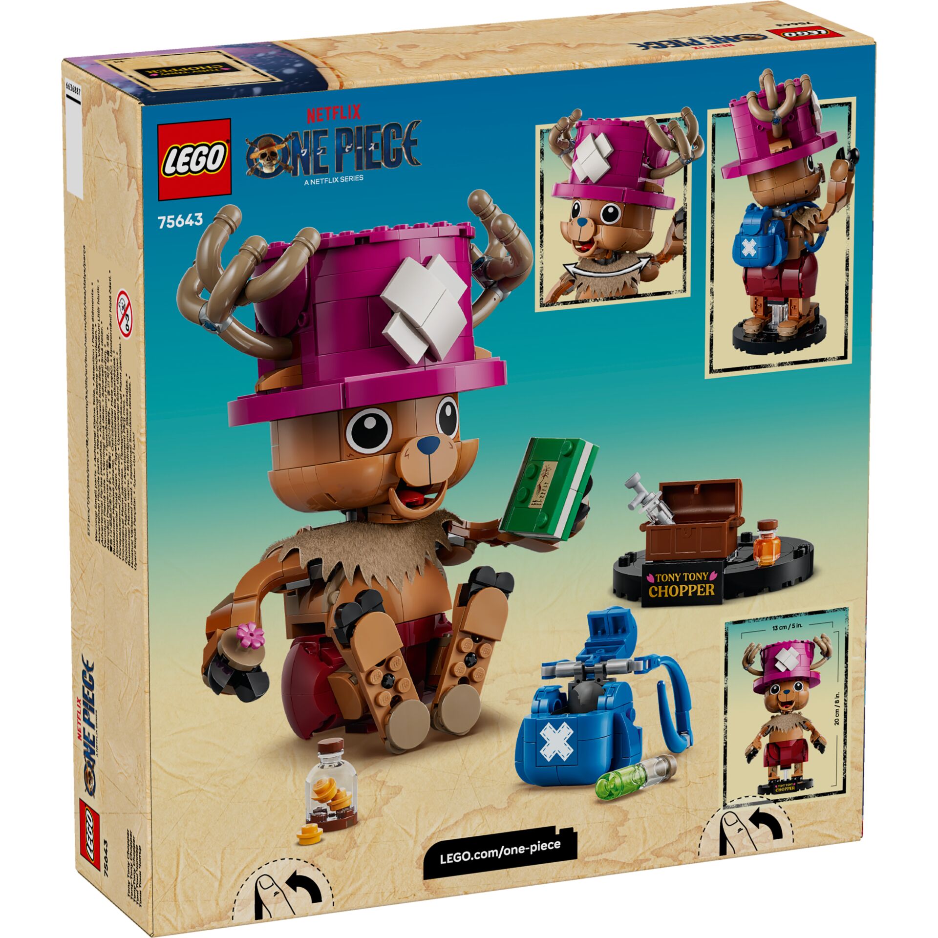 Lego, Disney, One Piece, Bär, Figur