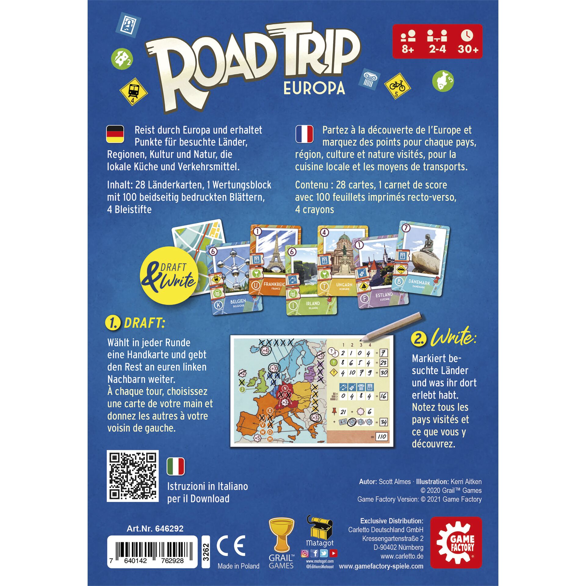 Werbung, Plakat, QR-Code