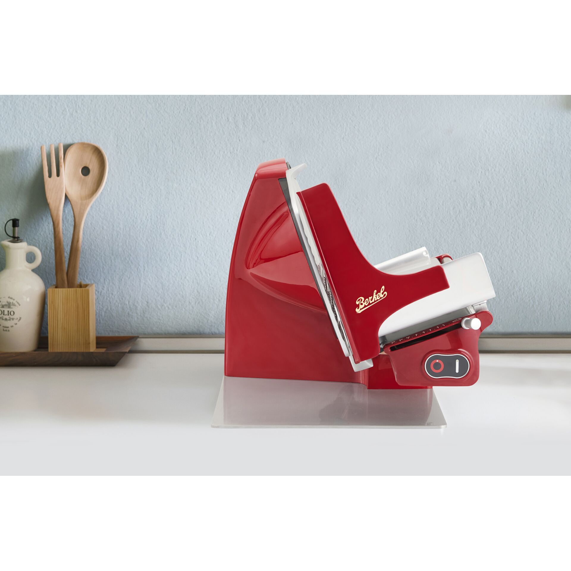 Heißklebepresse, Rot, Küche, Kunststoff, Berkel